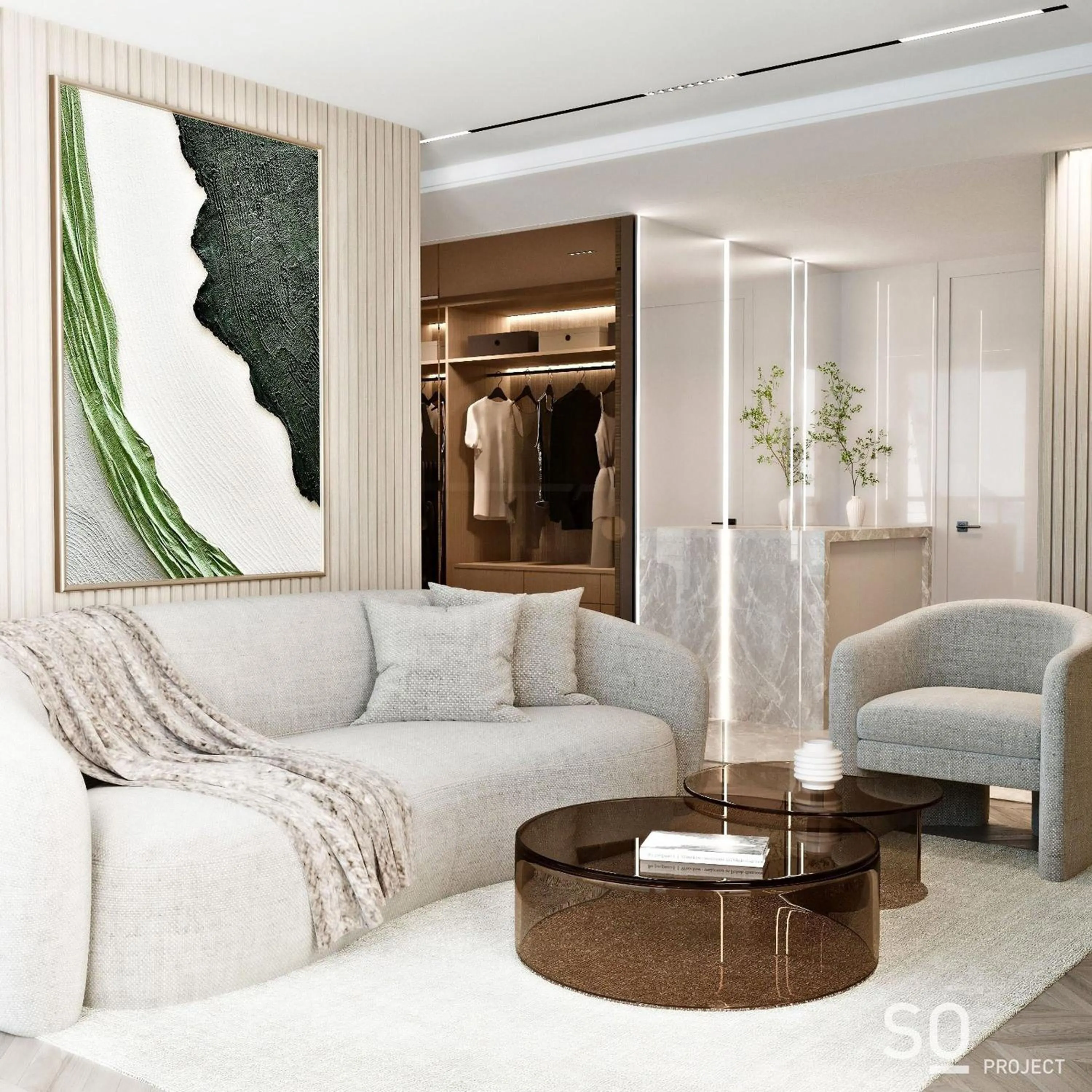 Living room in Espina Hotel