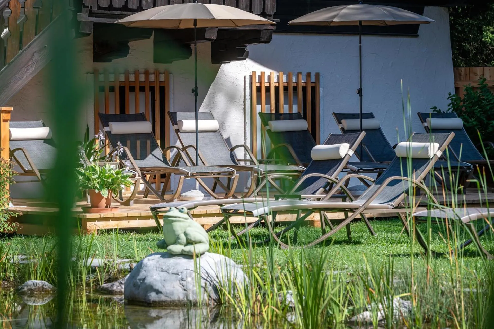 Garden in Hotel Niederreiter