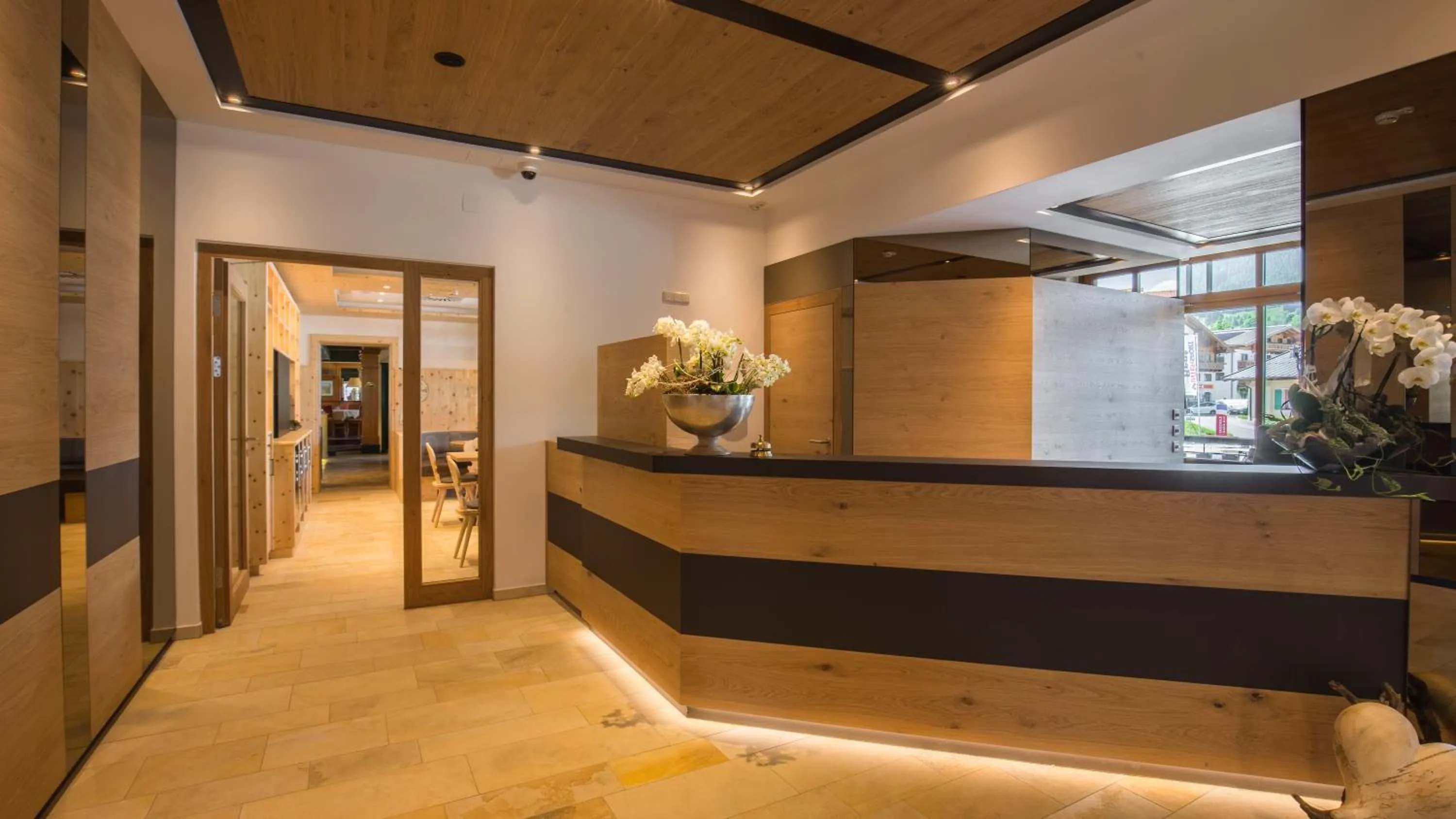 Lobby or reception in Hotel Niederreiter