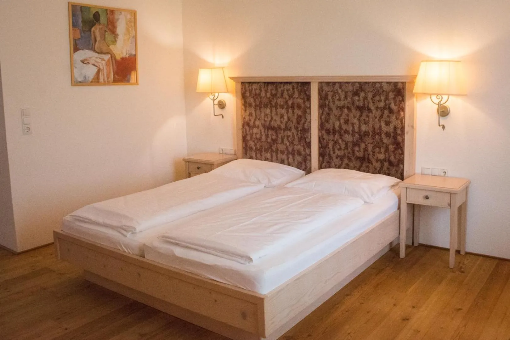 Bed in Hotel Krone Langenegg