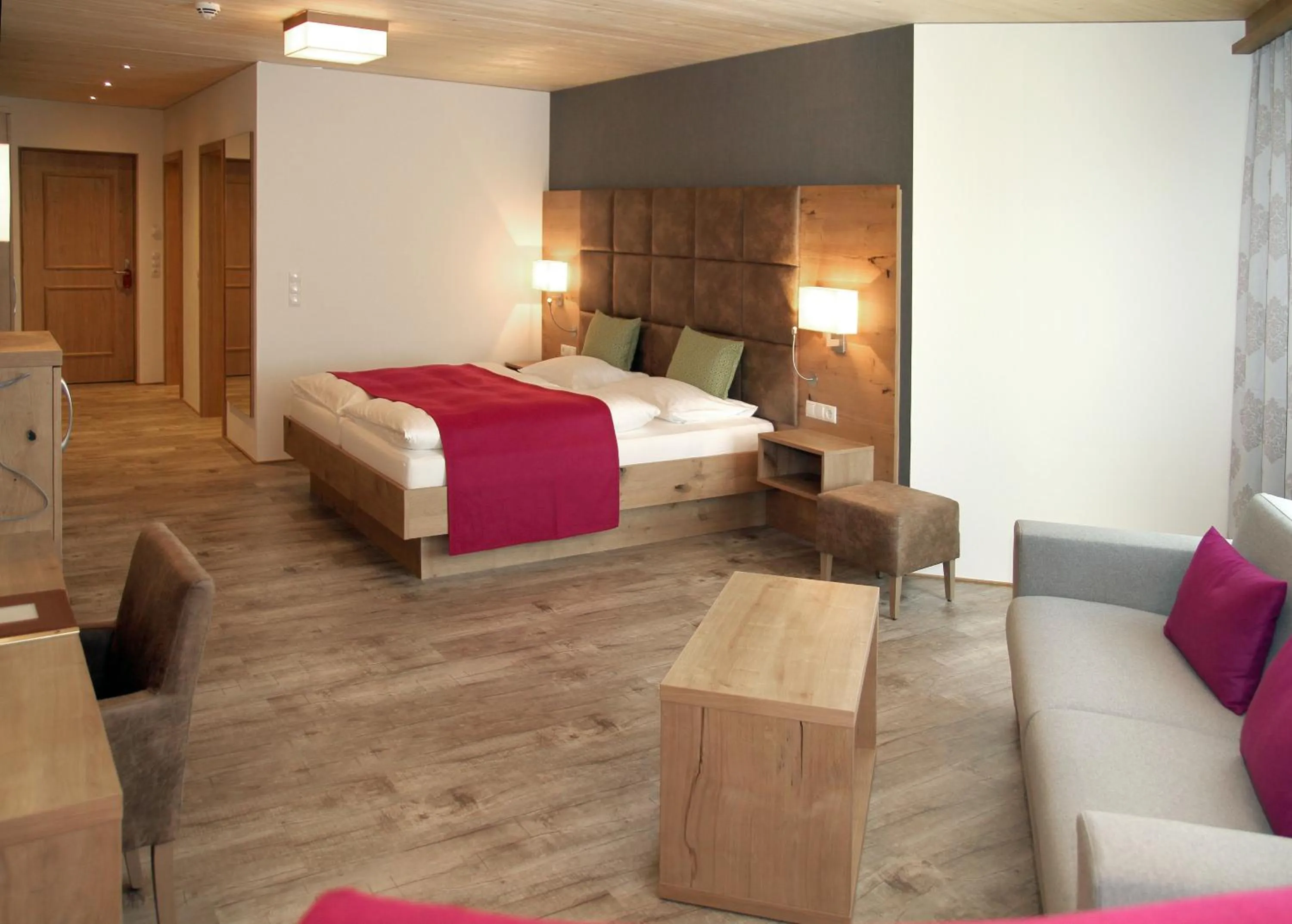 Bed in Hotel Krone Langenegg