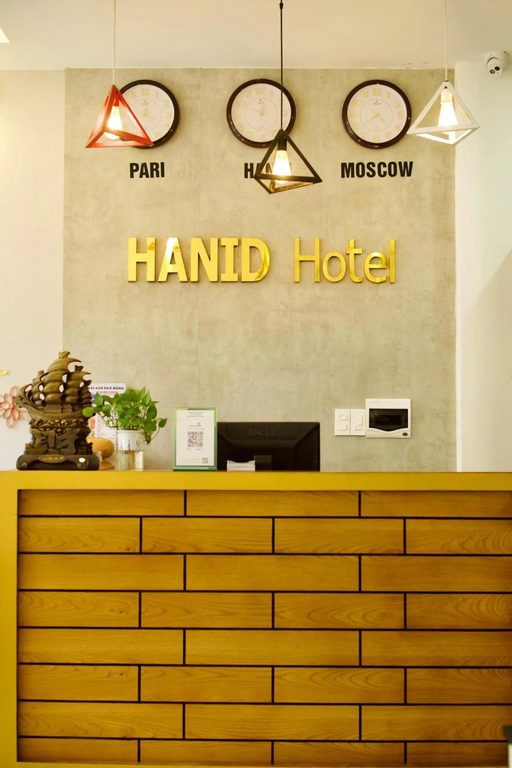 Lobby or reception in HANID Hotel