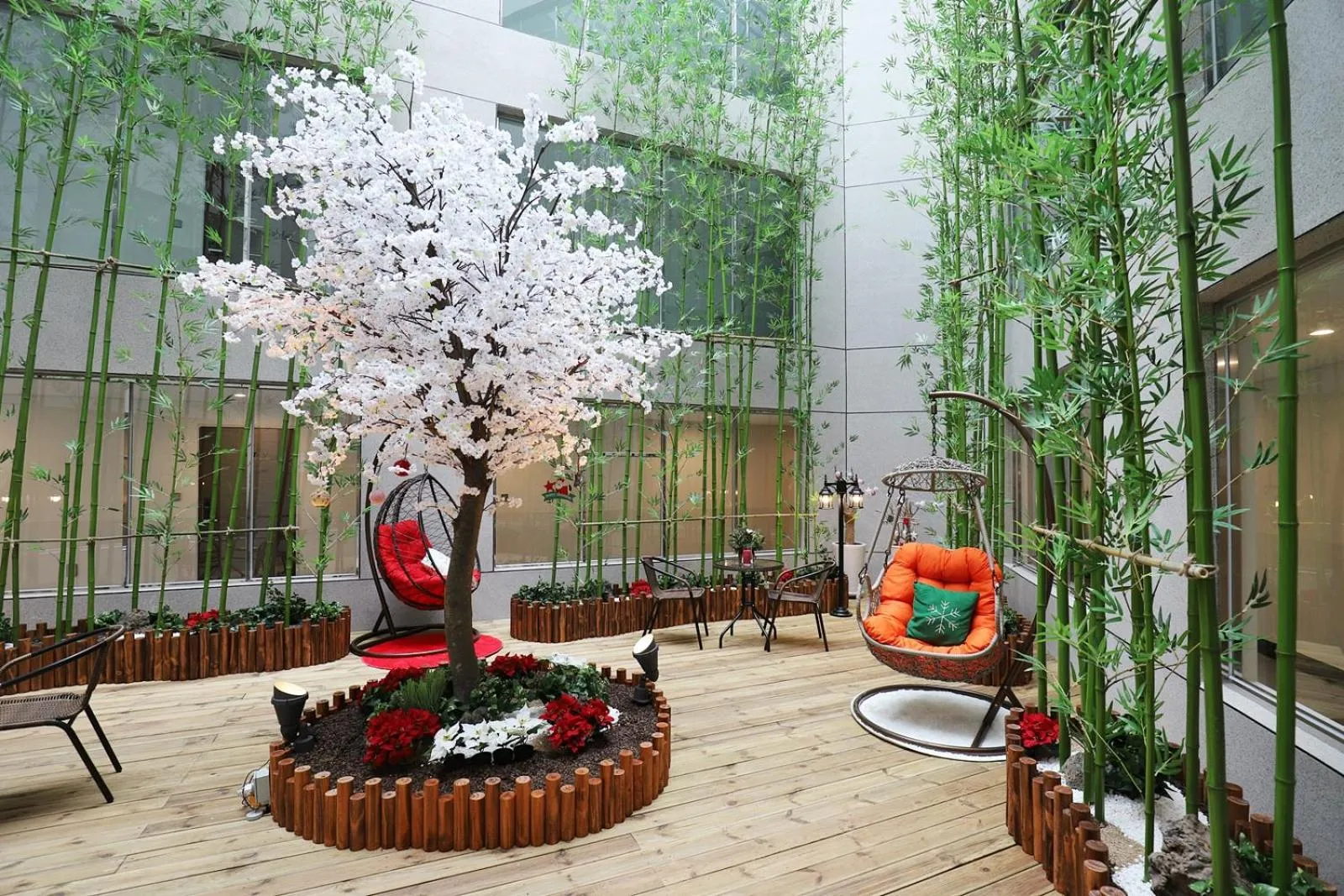 Garden in Hotel the maru