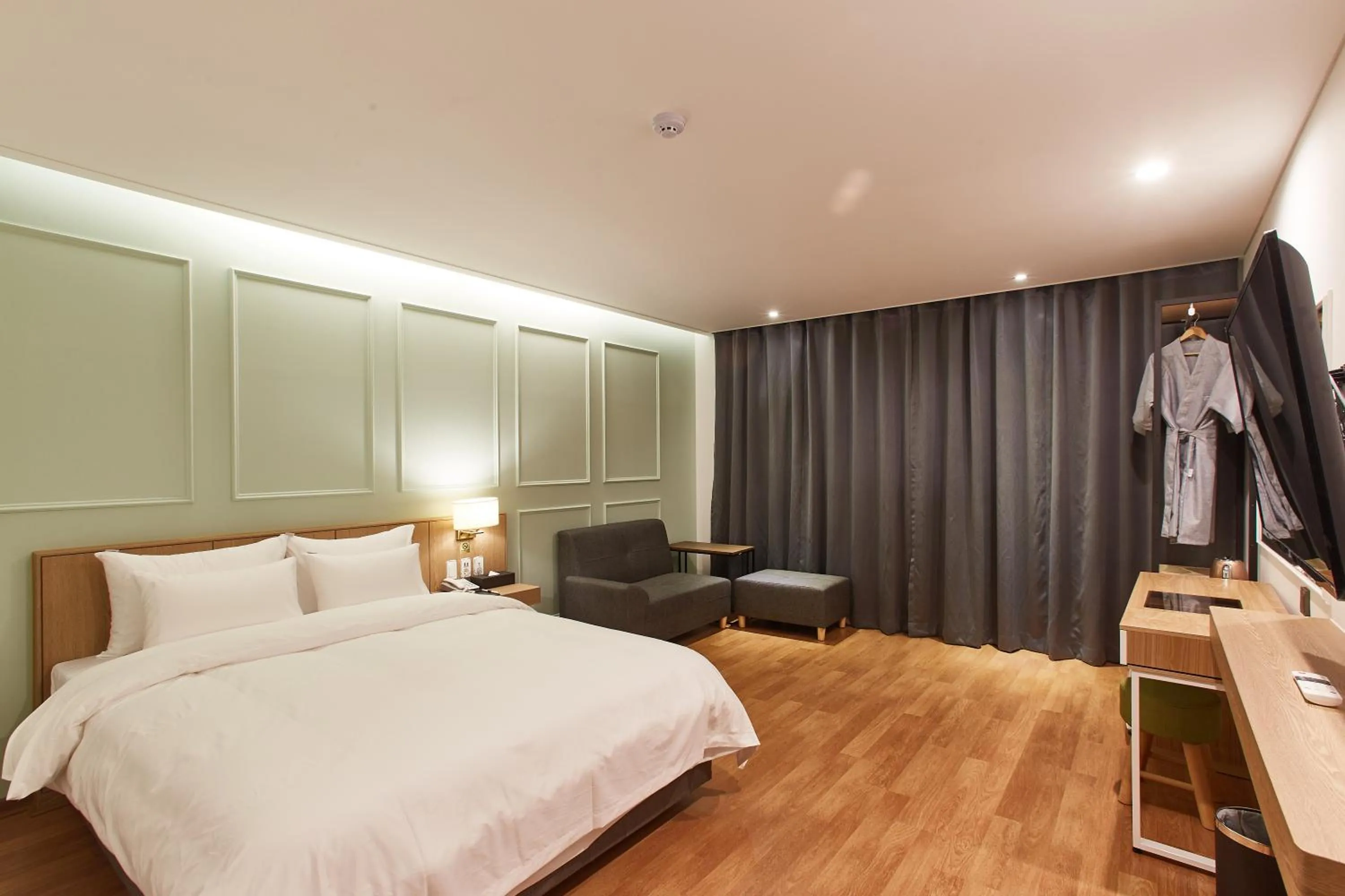 Bed in Hotel the maru