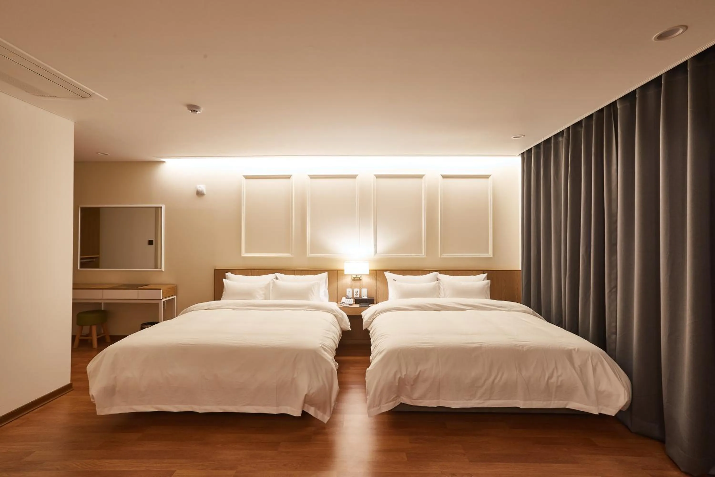 Bed in Hotel the maru