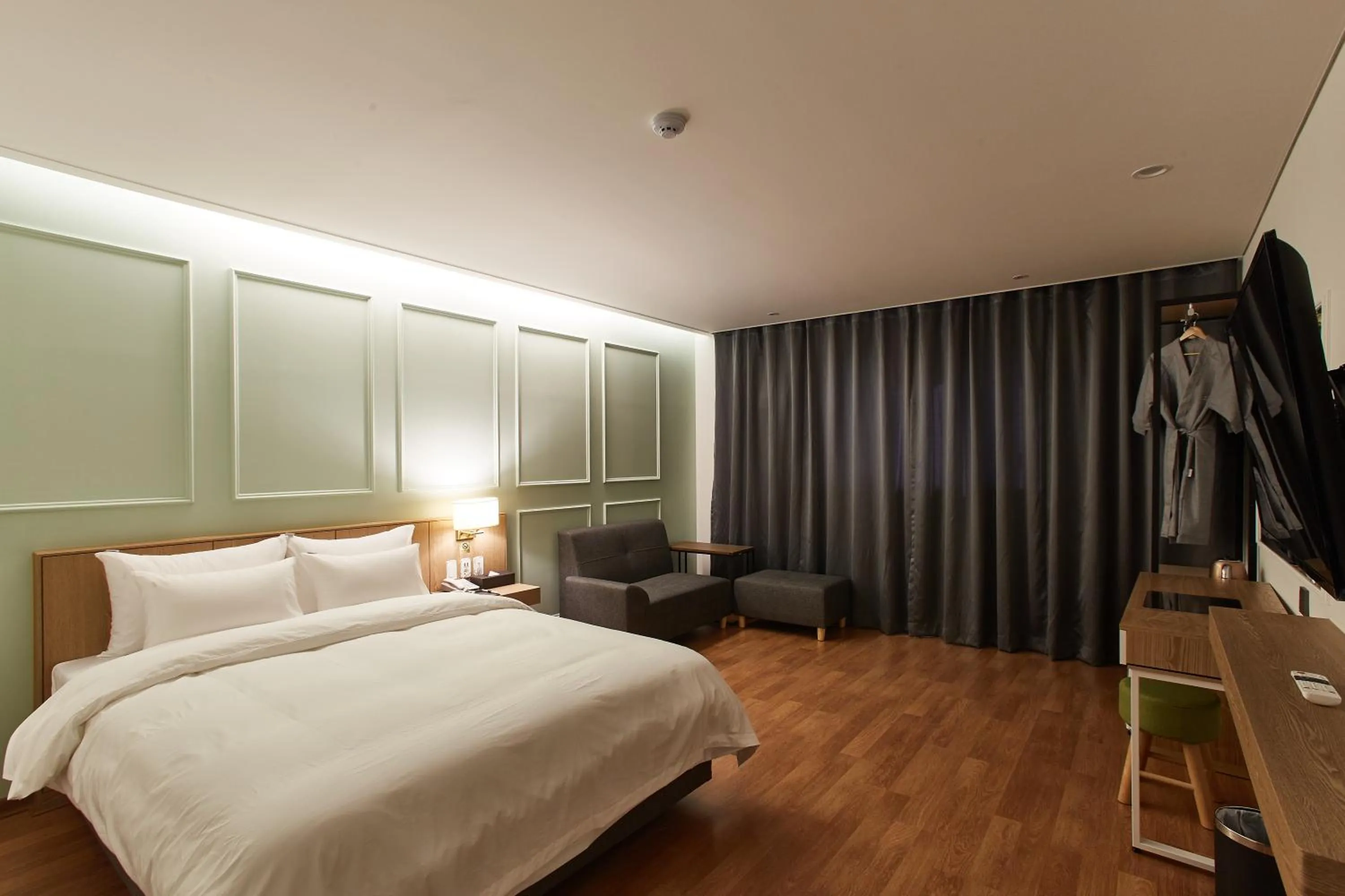 Bed in Hotel the maru