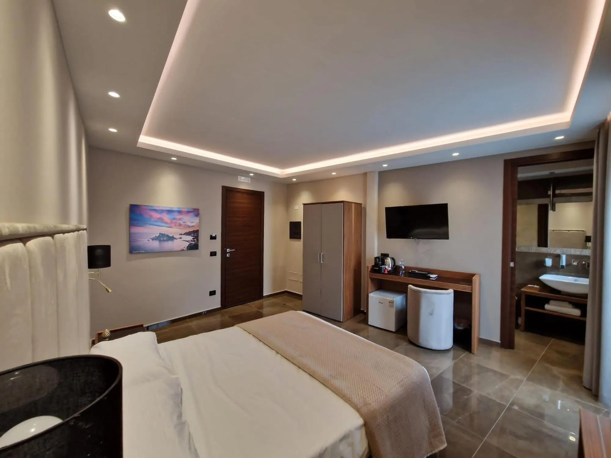 Bed in Beatus Suites And Rooms B&B