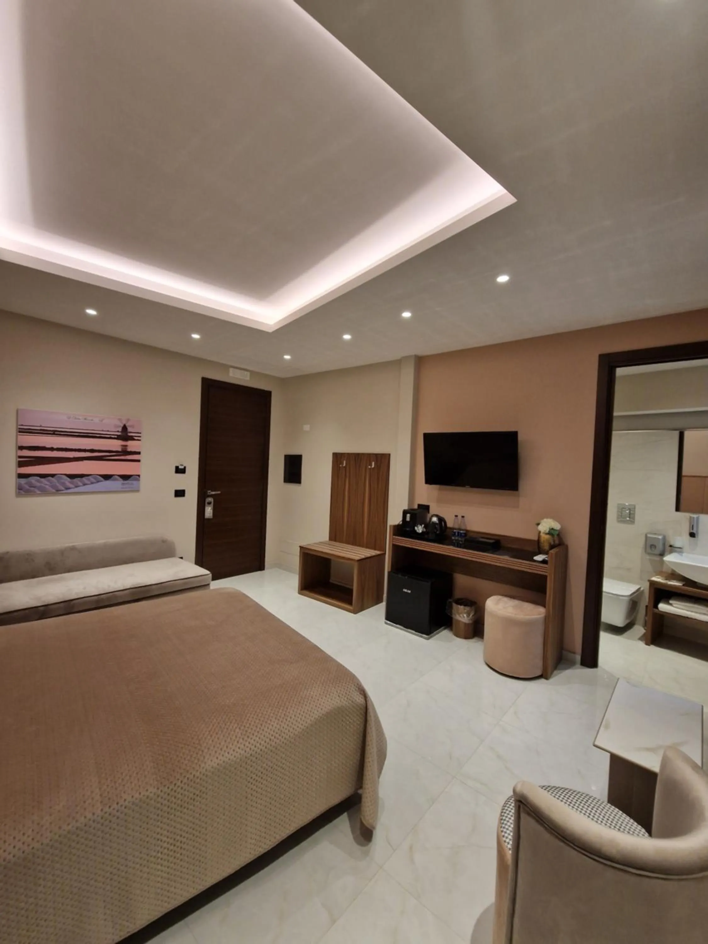 TV and multimedia, Bed in Beatus Suites And Rooms B&B