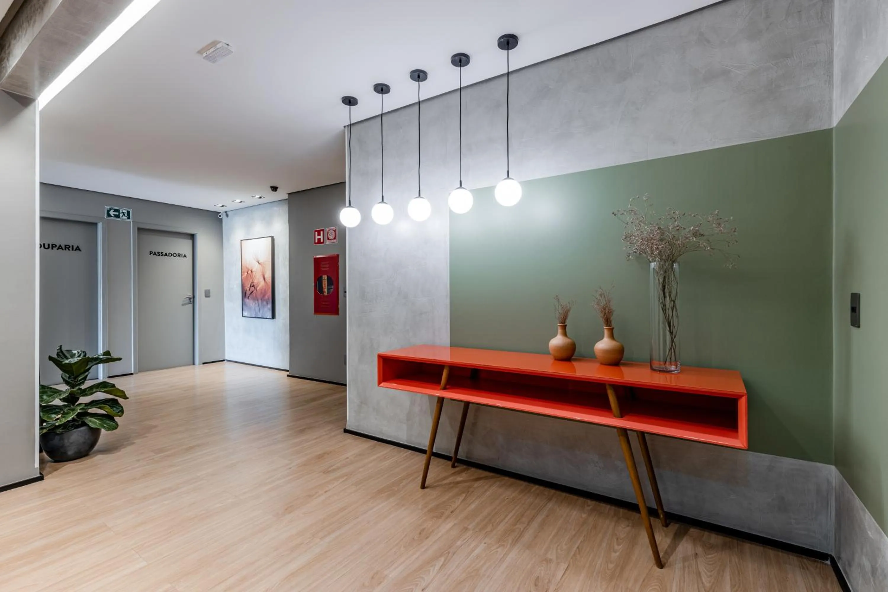 Area and facilities in Hotel Parati Minas