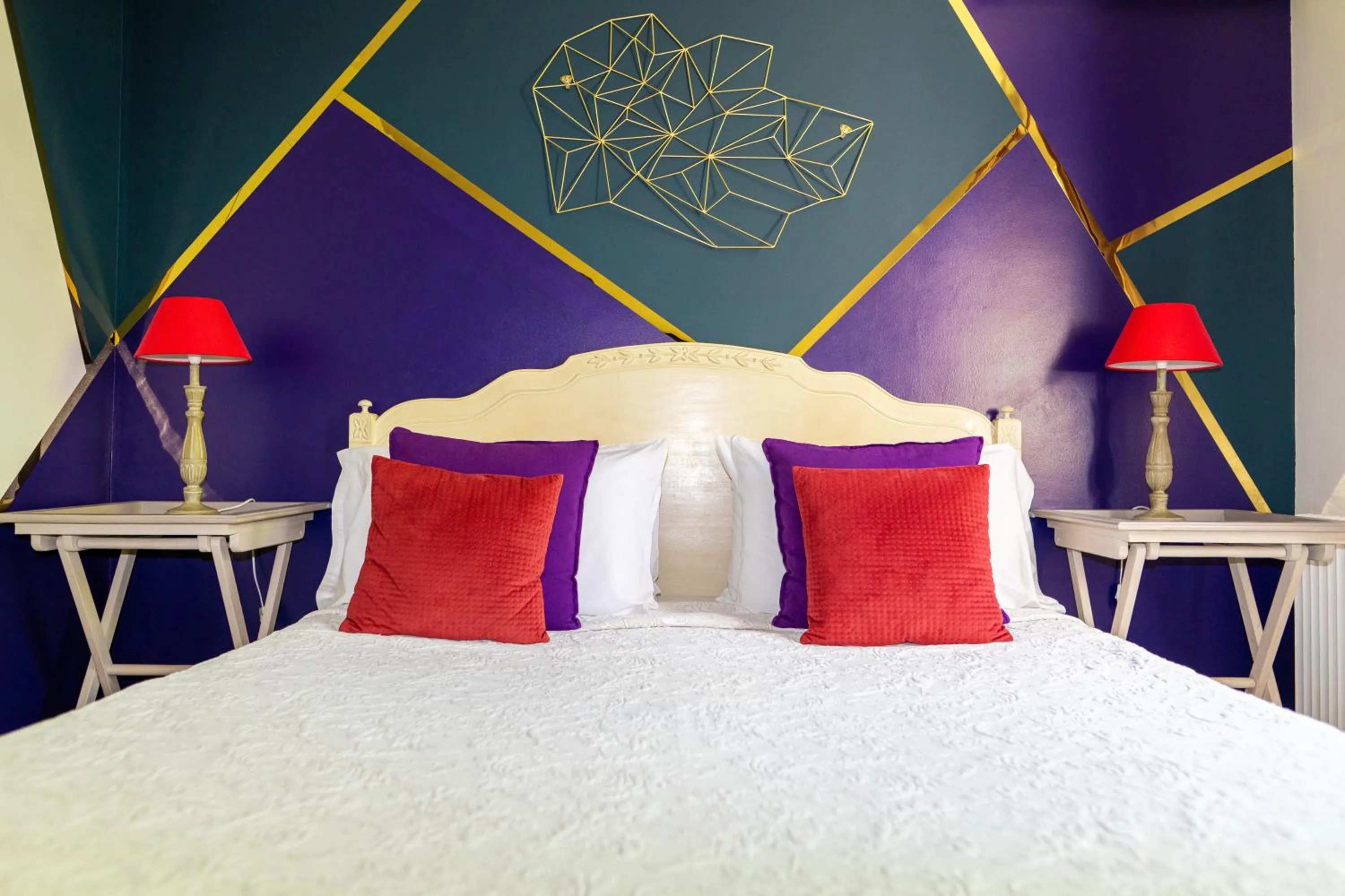 Bedroom, Bed in Hotel Les Oliviers