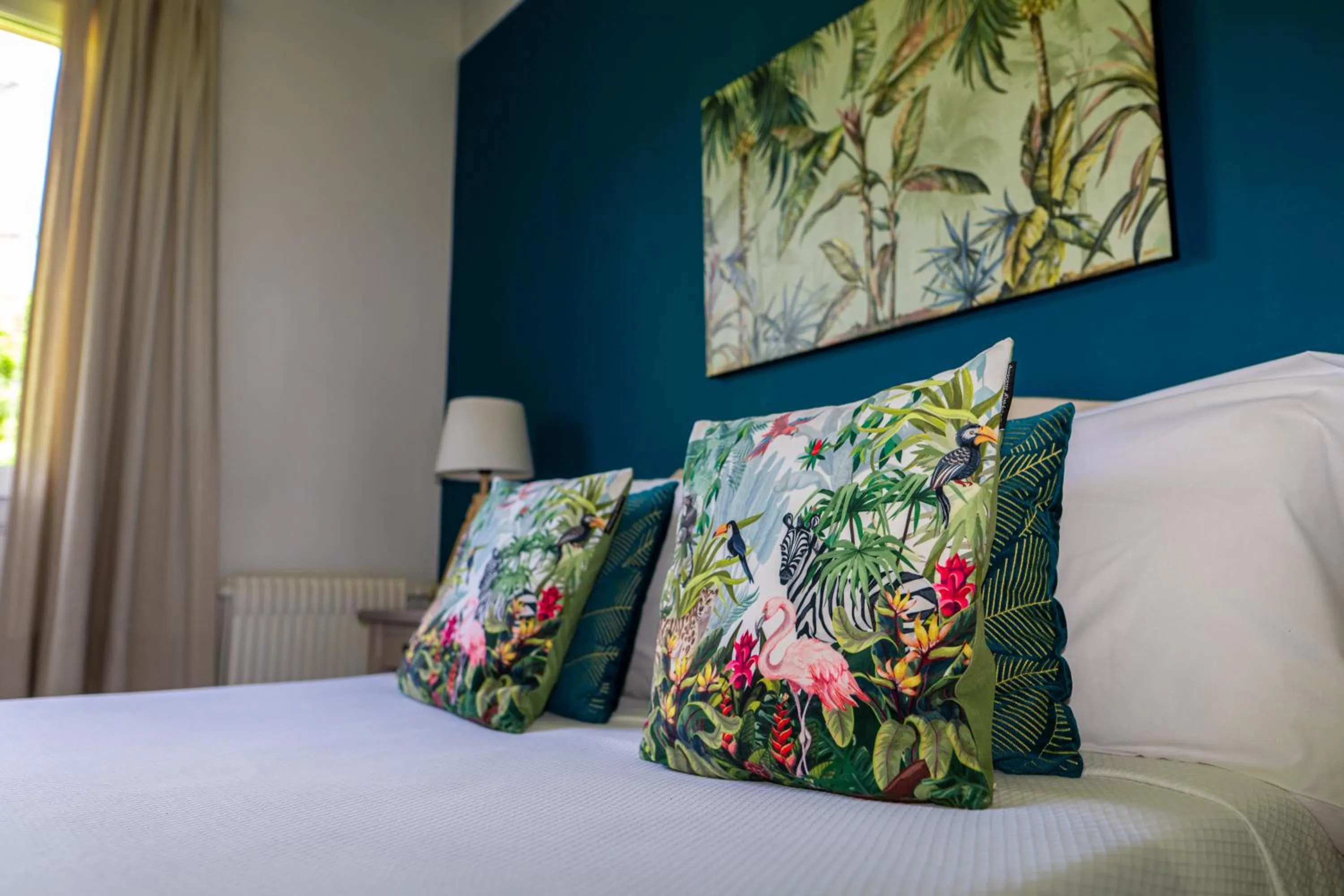 Bedroom, Bed in Hotel Les Oliviers