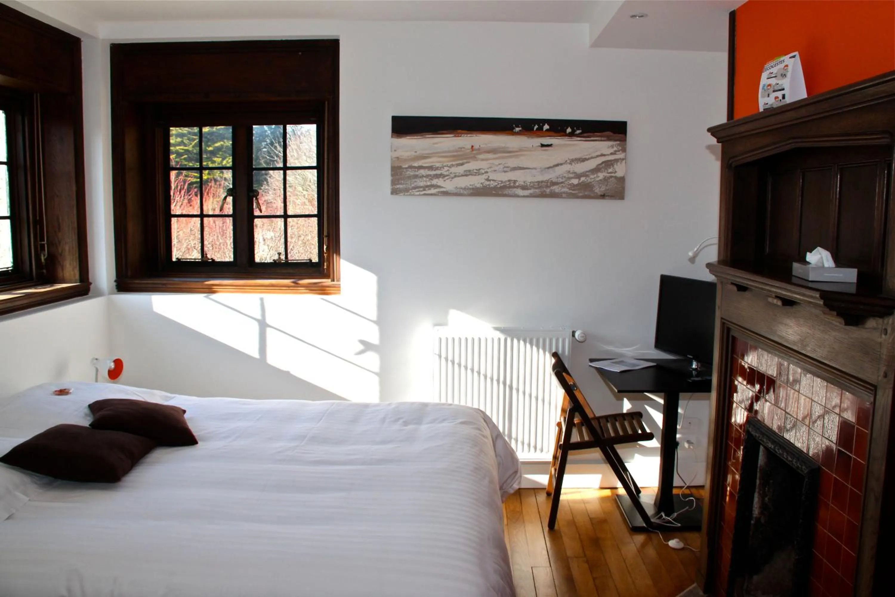 Bed in Manoir Dalmore