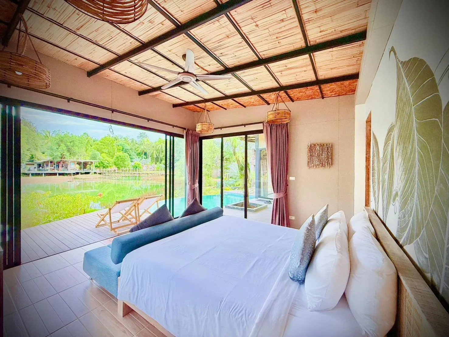 Bed in Awana Villa Resort Yaonoi - SHA Extra Plus