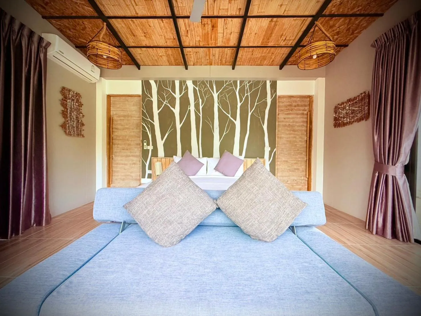 Bed in Awana Villa Resort Yaonoi - SHA Extra Plus