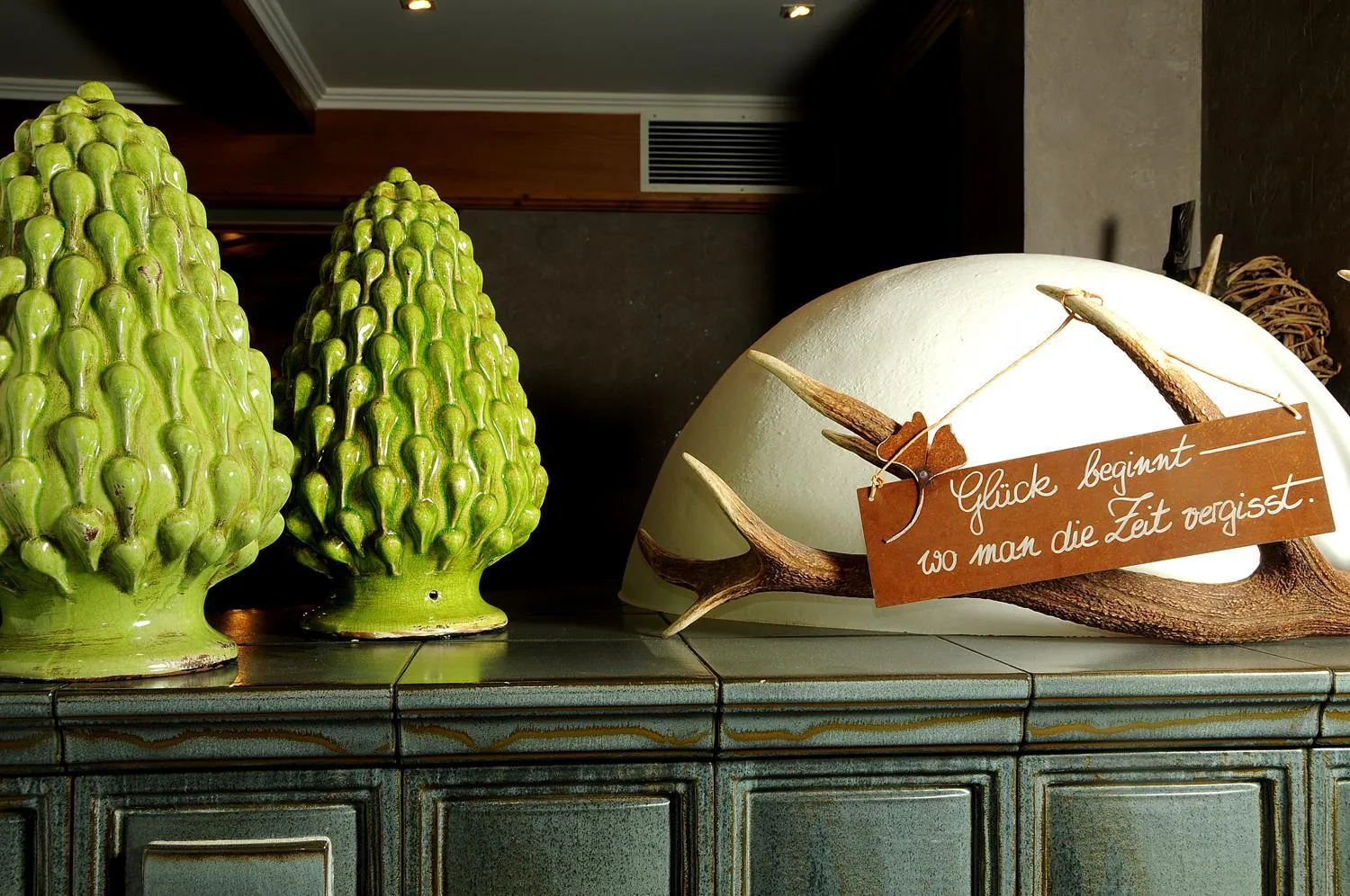 Lobby or reception in Hotel Burgschrofn