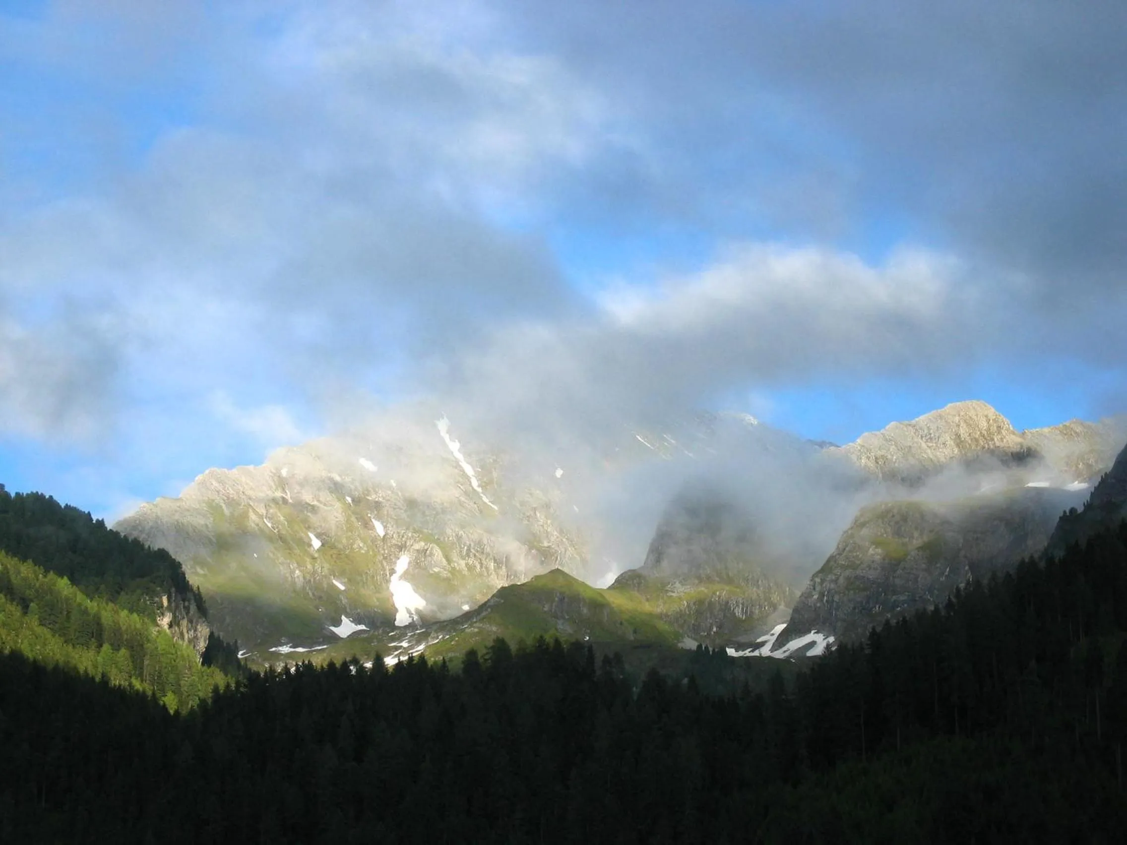 Natural landscape in Hotel Burgschrofn