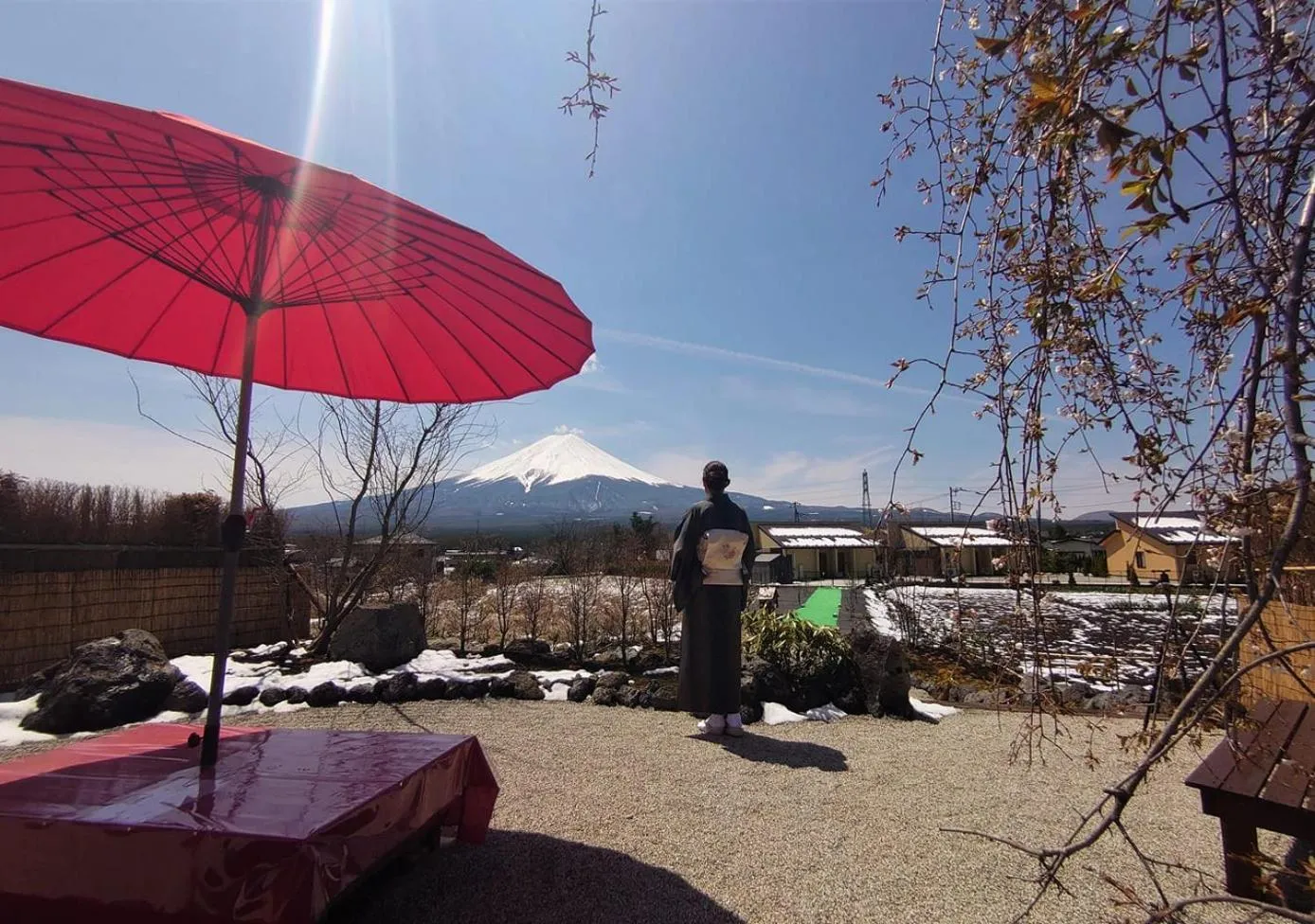 Spring in Hananoyado Yumefuji