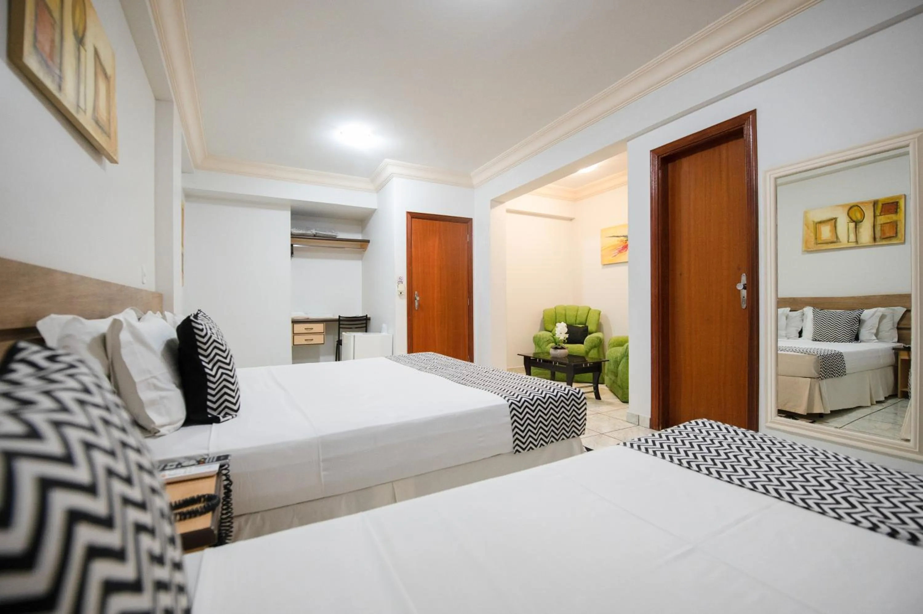 Bed in Havana Palace Hotel