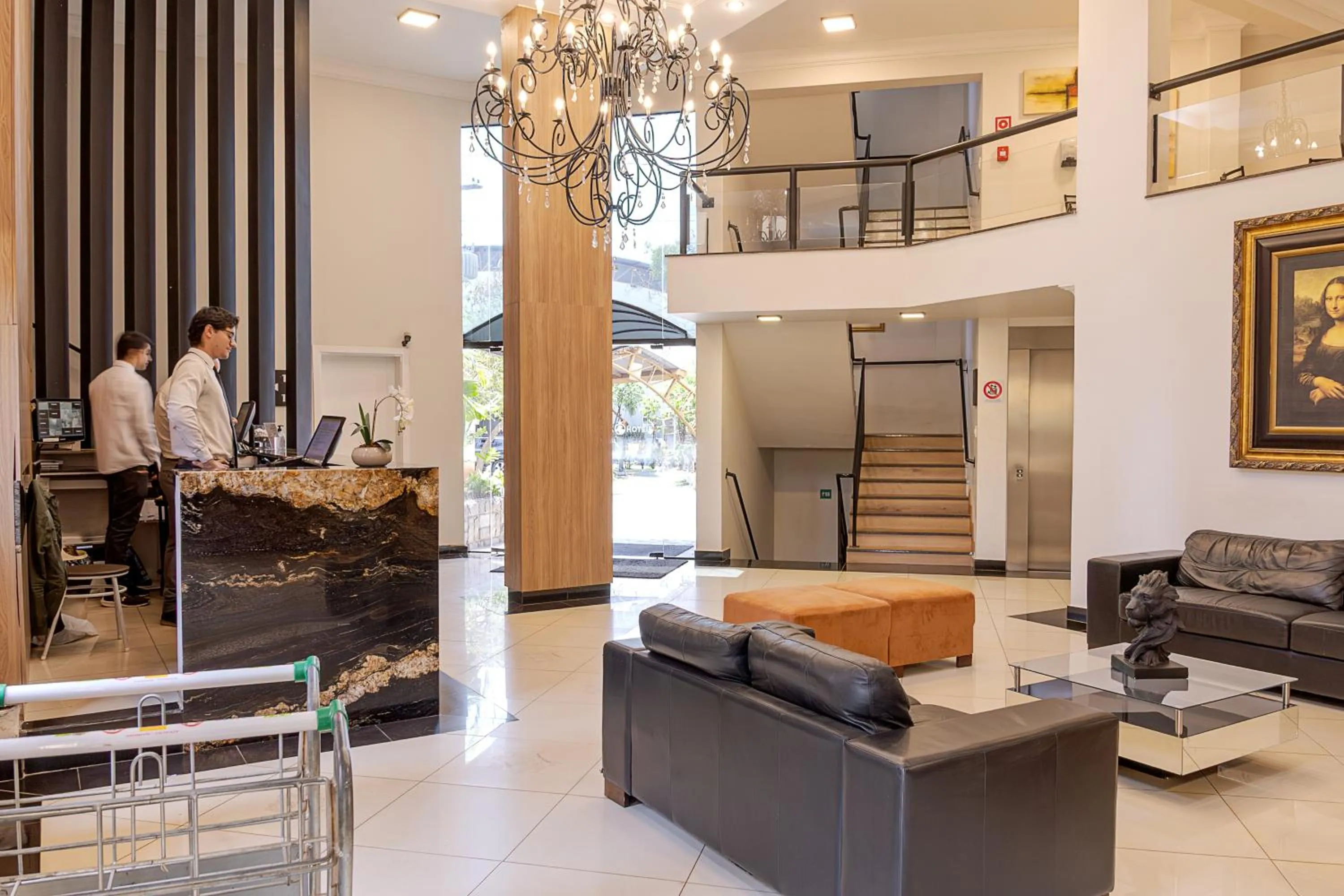 Lobby or reception in Havana Palace Hotel