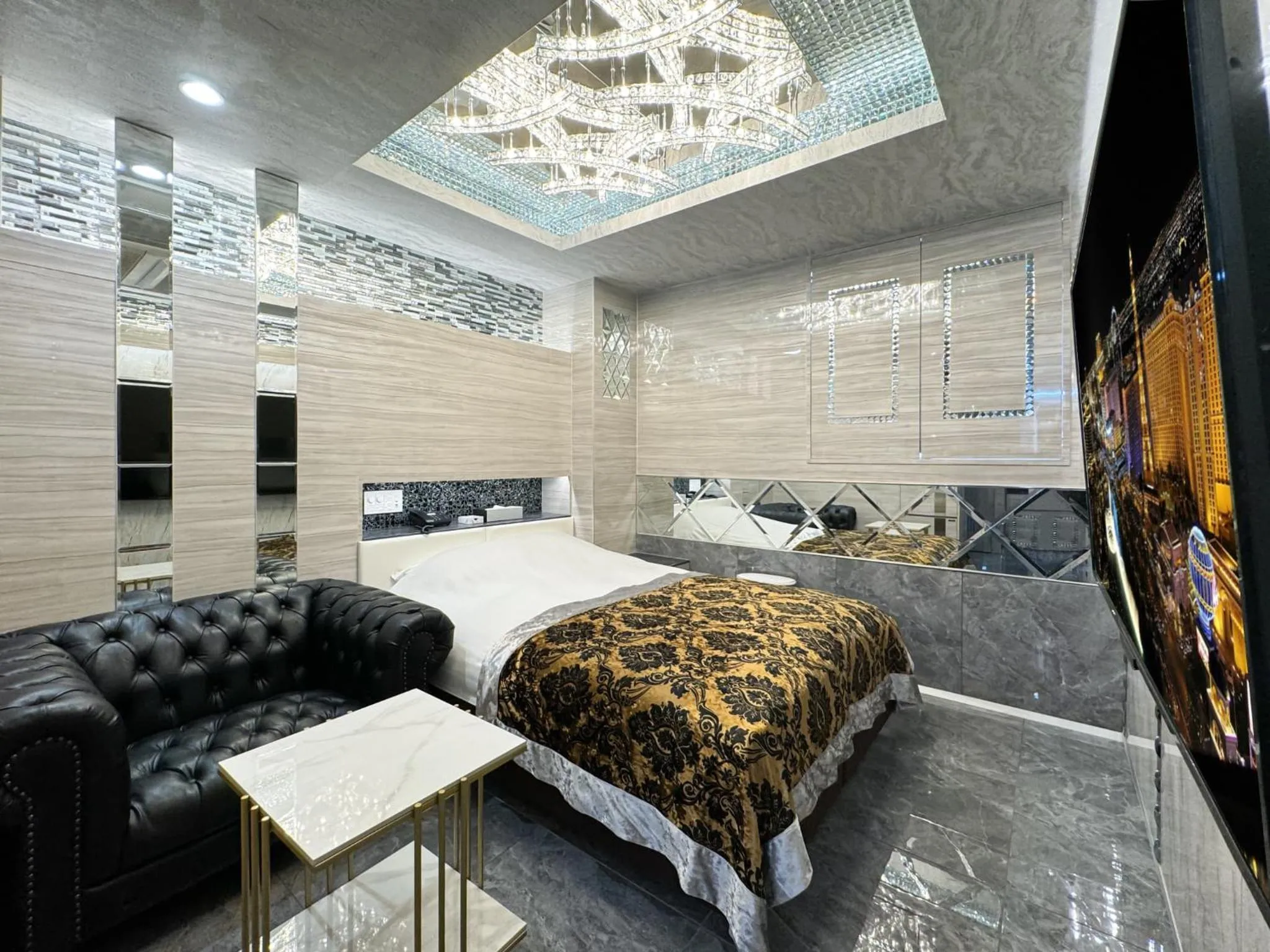 Bed in Hotel Century