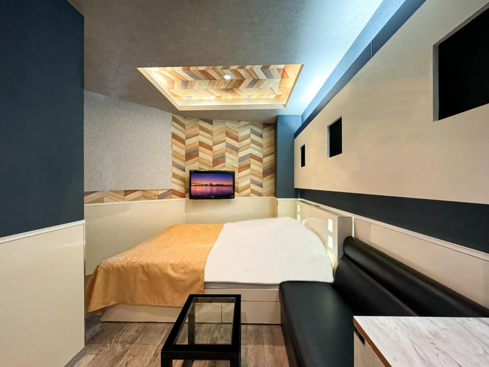 Bed in Hotel Century