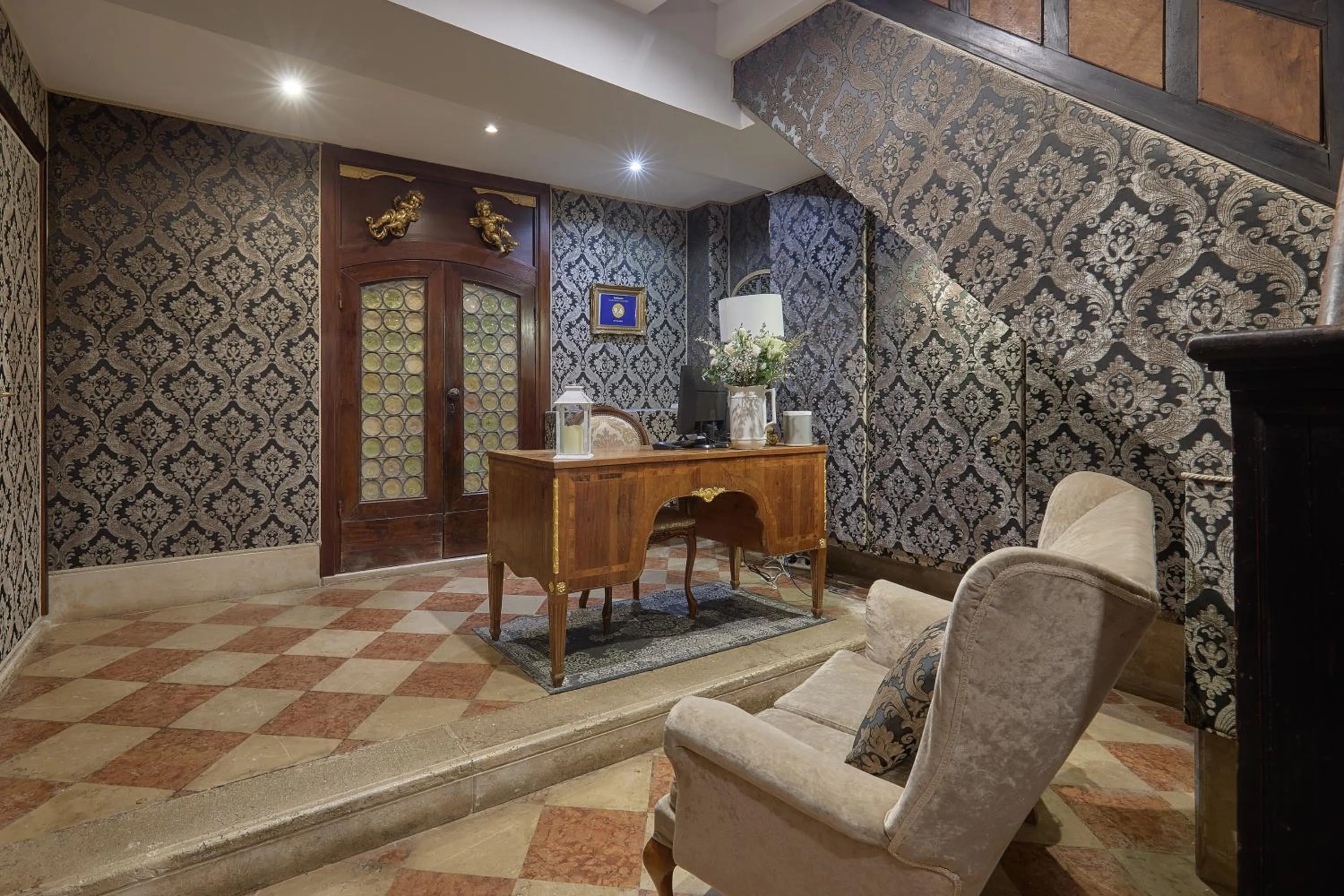 Lobby or reception in Ai Cherubini