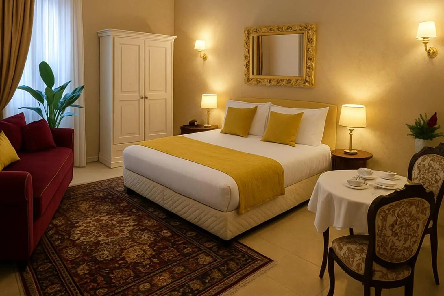 Bedroom, Bed in Ai Cherubini