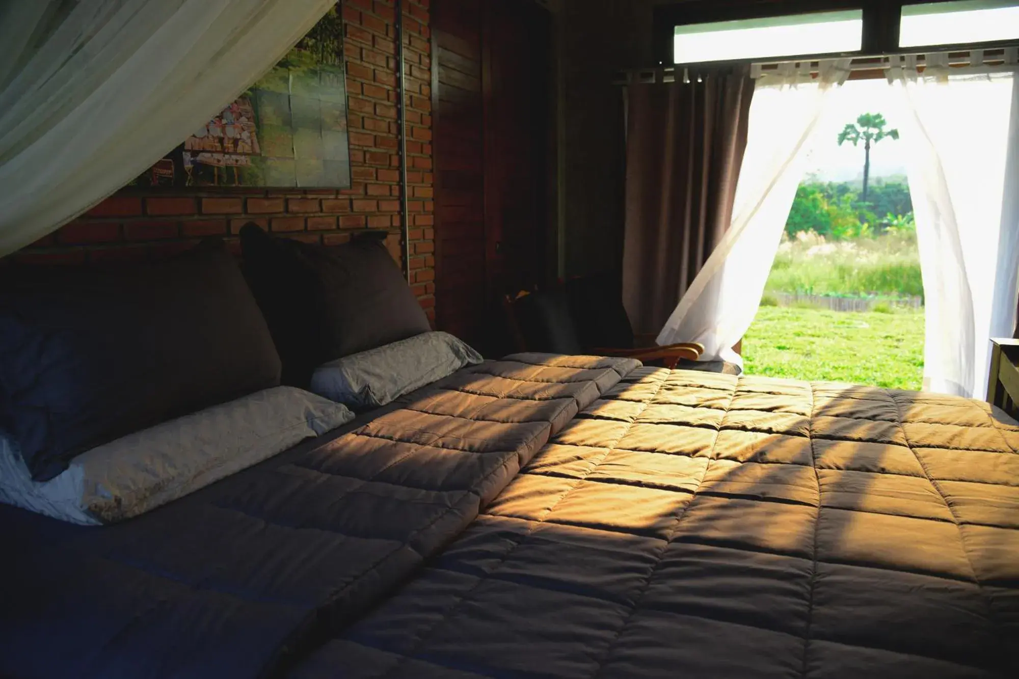 Deluxe King Room in Suan Sook Homestay Deluxe King Room in Suan Sook Homestay