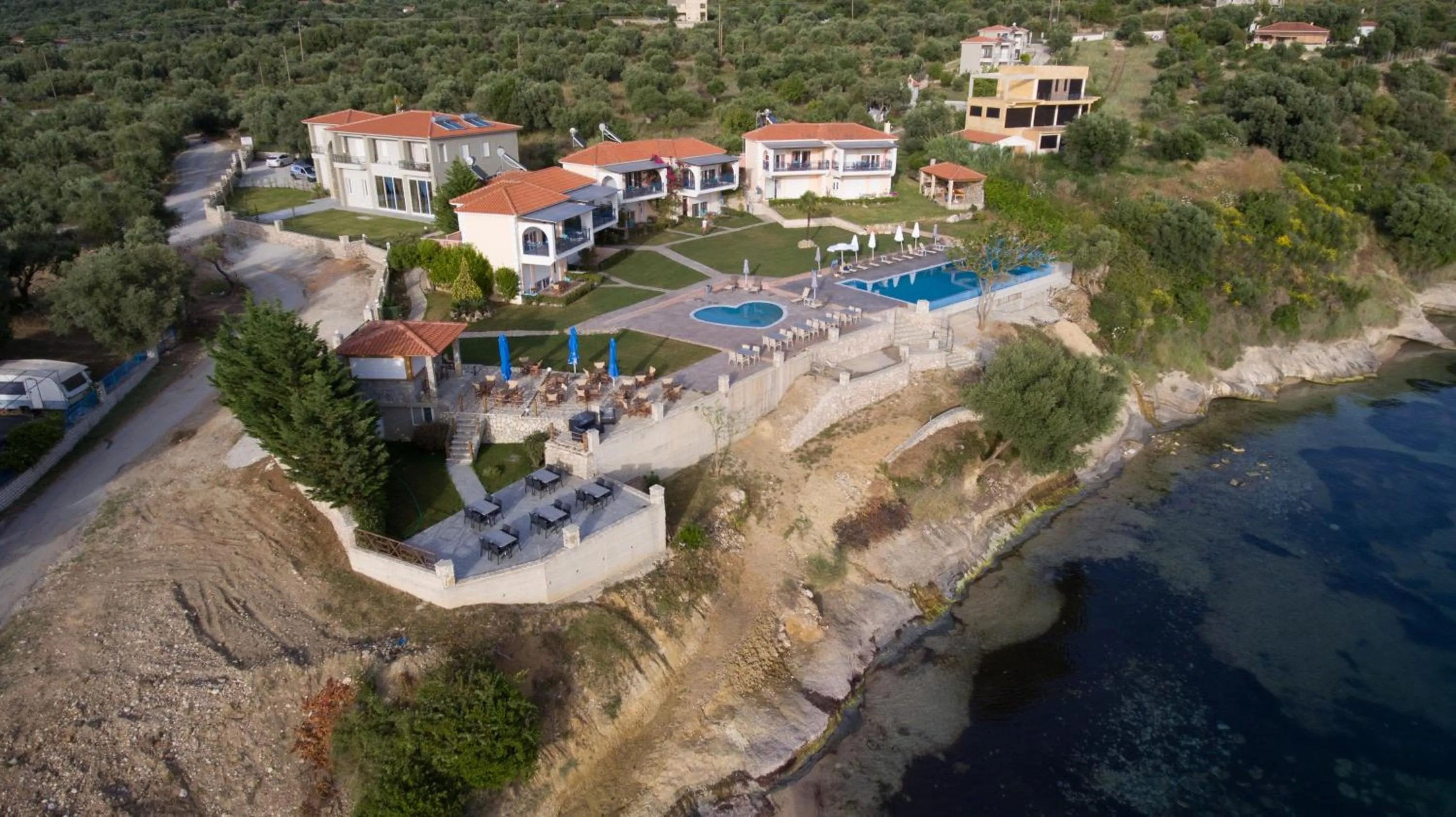 Beach in Thesmos Village