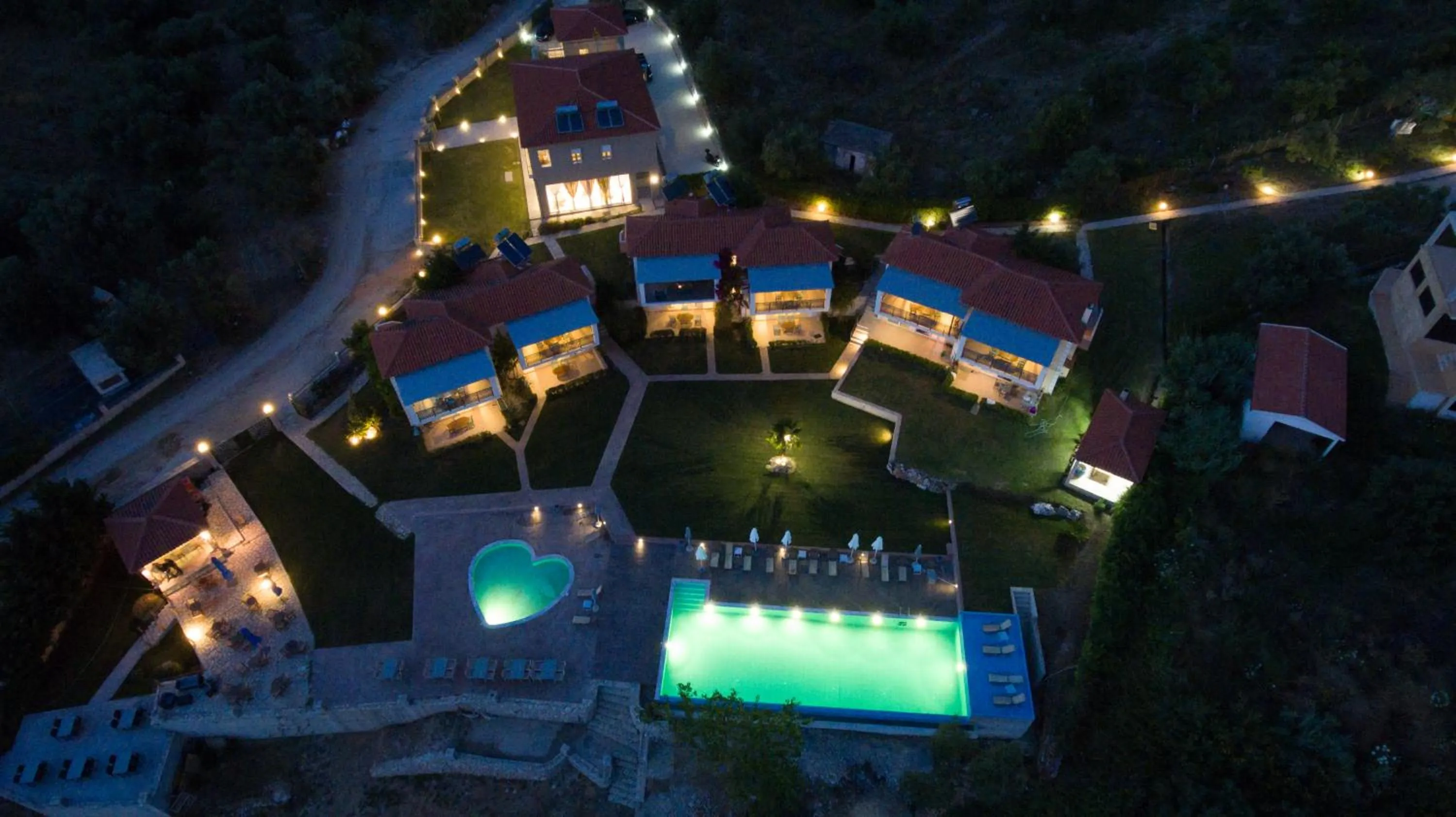 Swimming pool in Thesmos Village