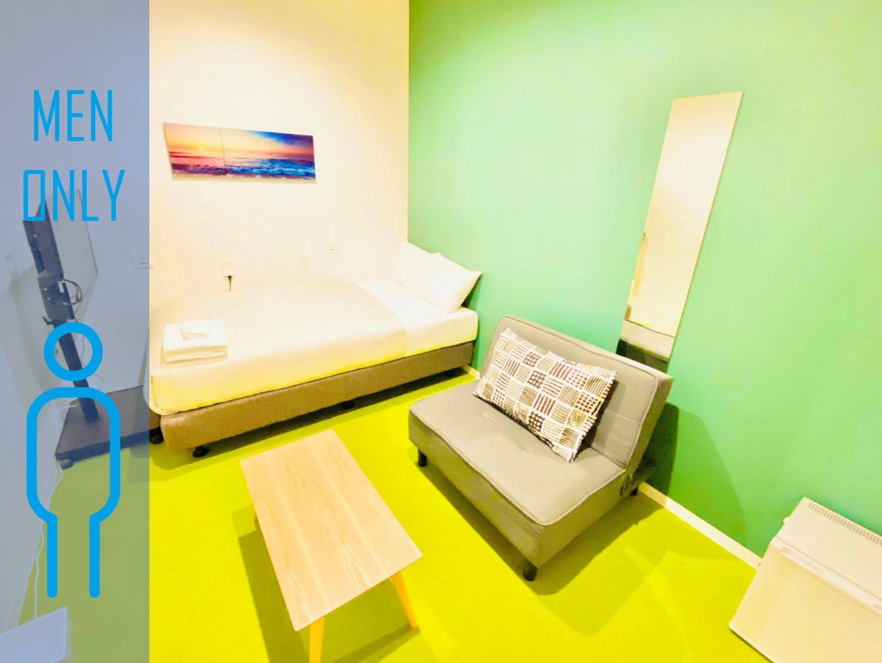 Bed in Hostel ilfaro Kurume