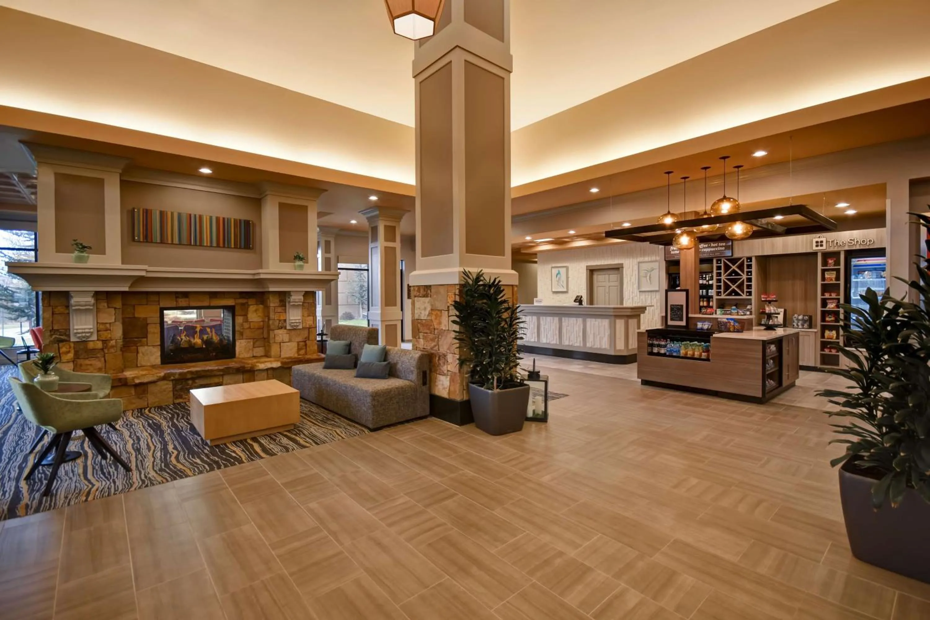 Lobby or reception in Hilton Garden Inn Twin Falls