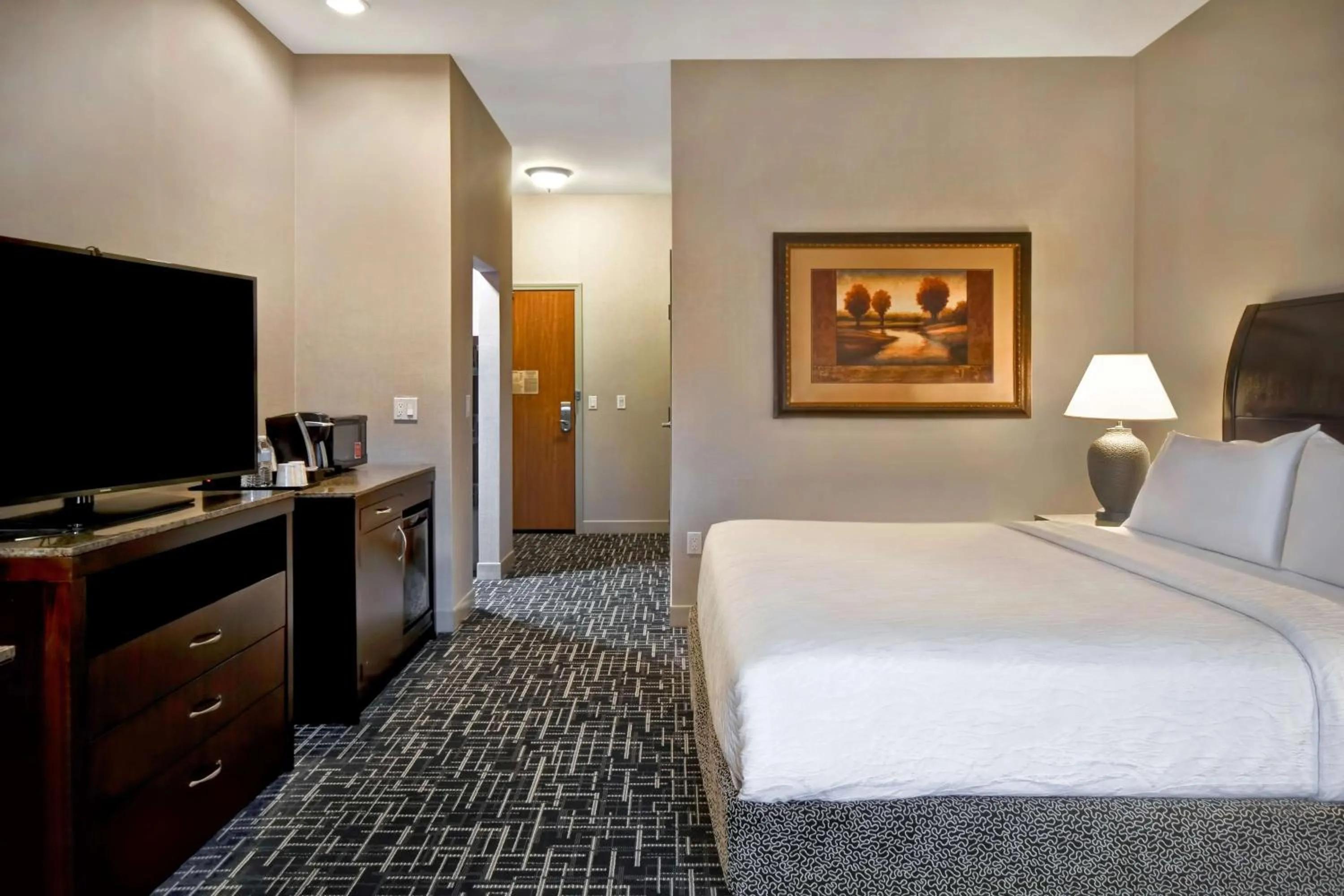 Bed in Hilton Garden Inn Twin Falls