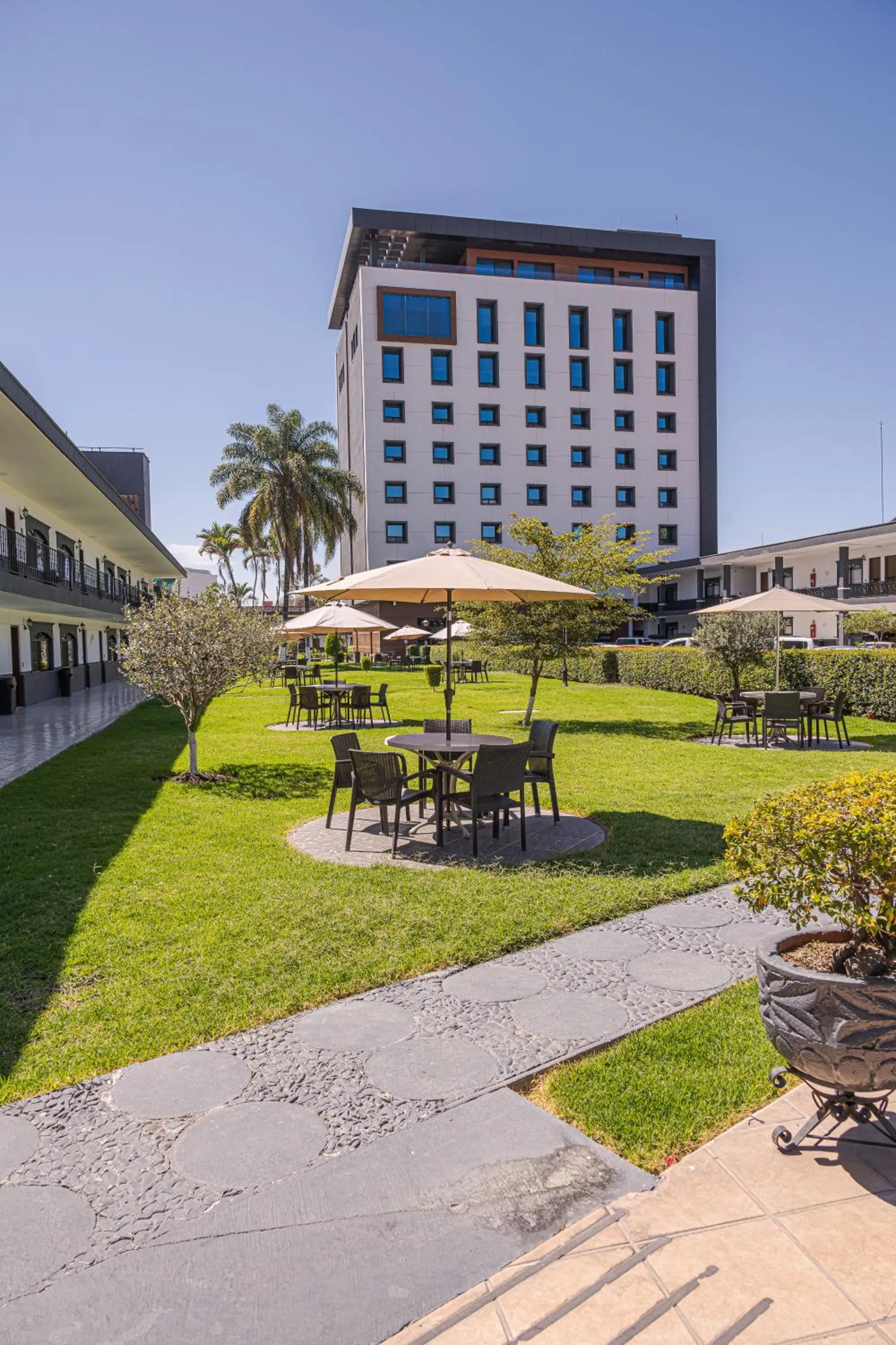 Swimming pool in Hotel Malibu
