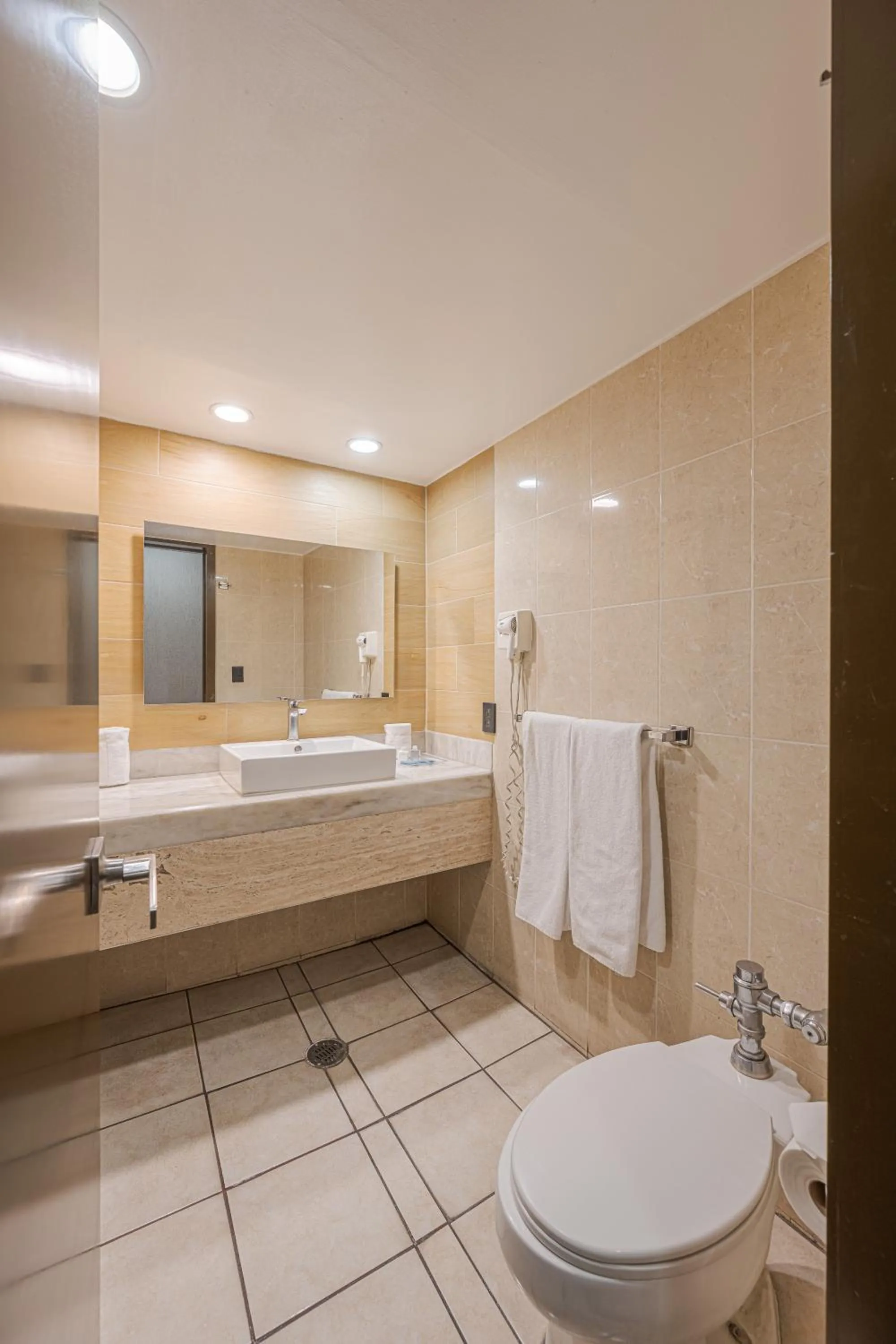 Bathroom in Hotel Malibu