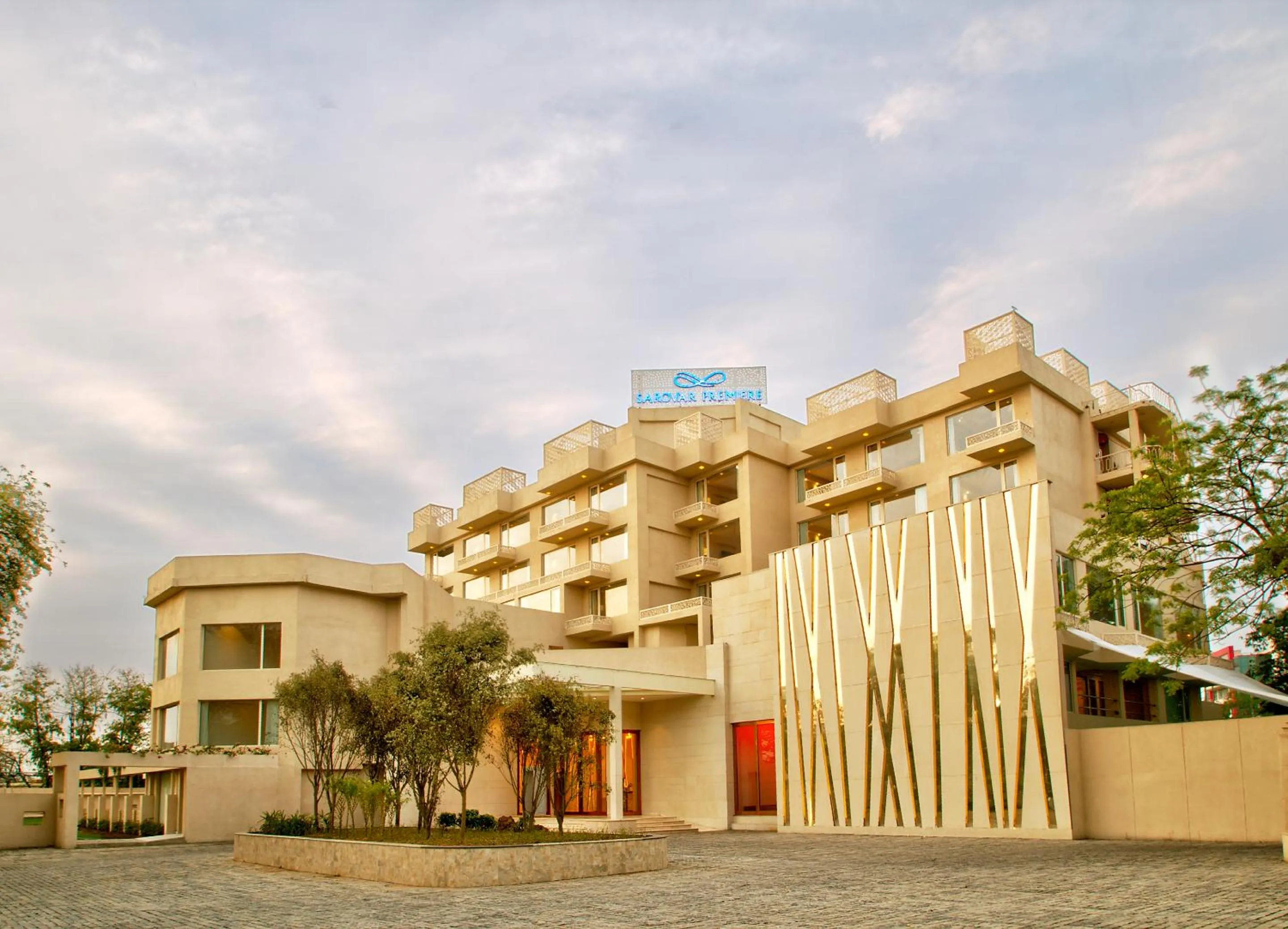 Property building in Sarovar Premiere Jaipur