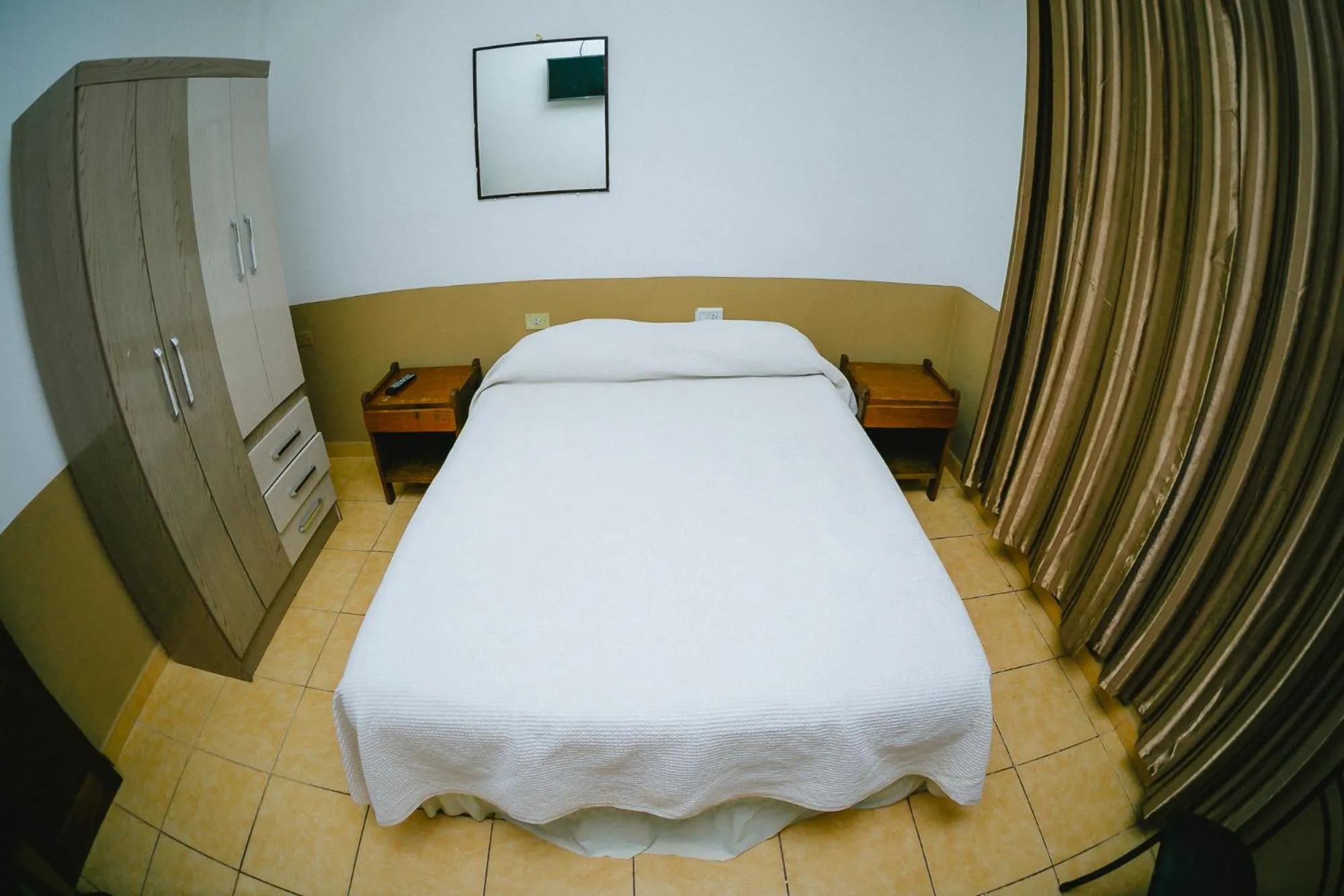 Bed in Hotel Tierra Colorada