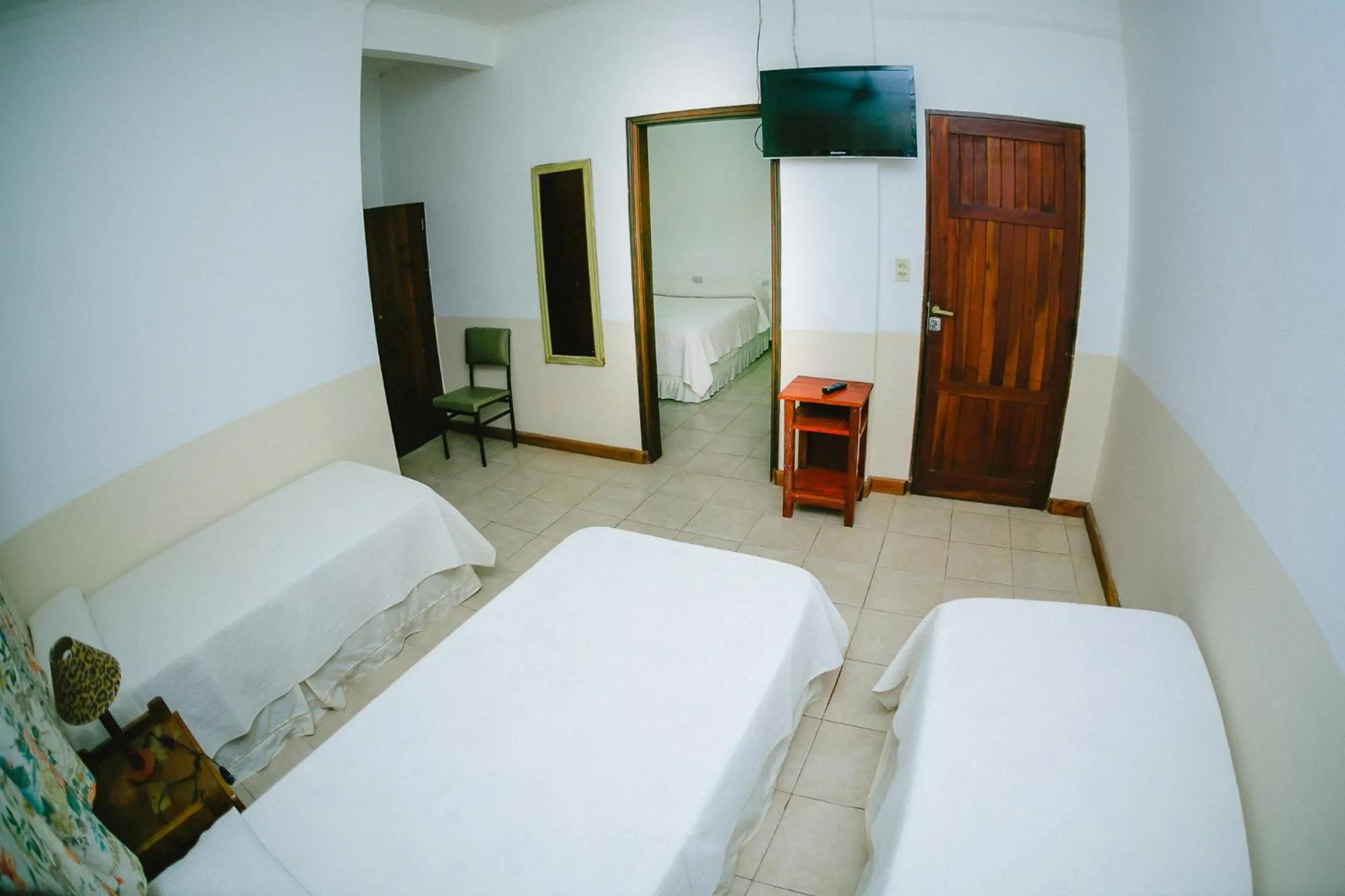 Bed in Hotel Tierra Colorada