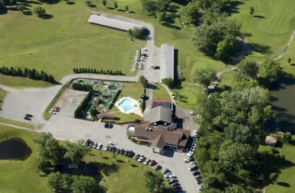 Bird's eye view in Byrncliff Golf Resort