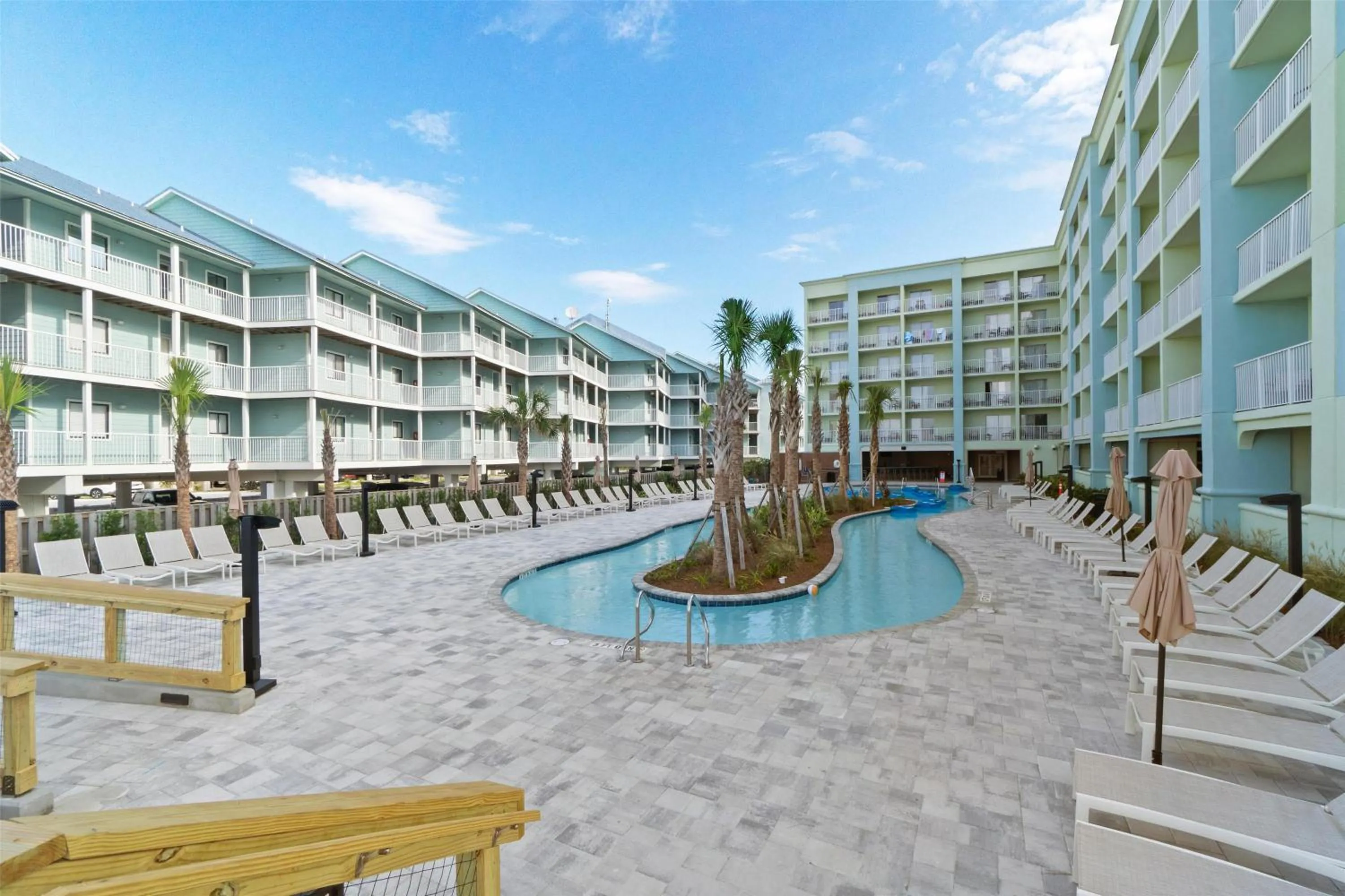 Pool view in Hilton Garden Inn Orange Beach