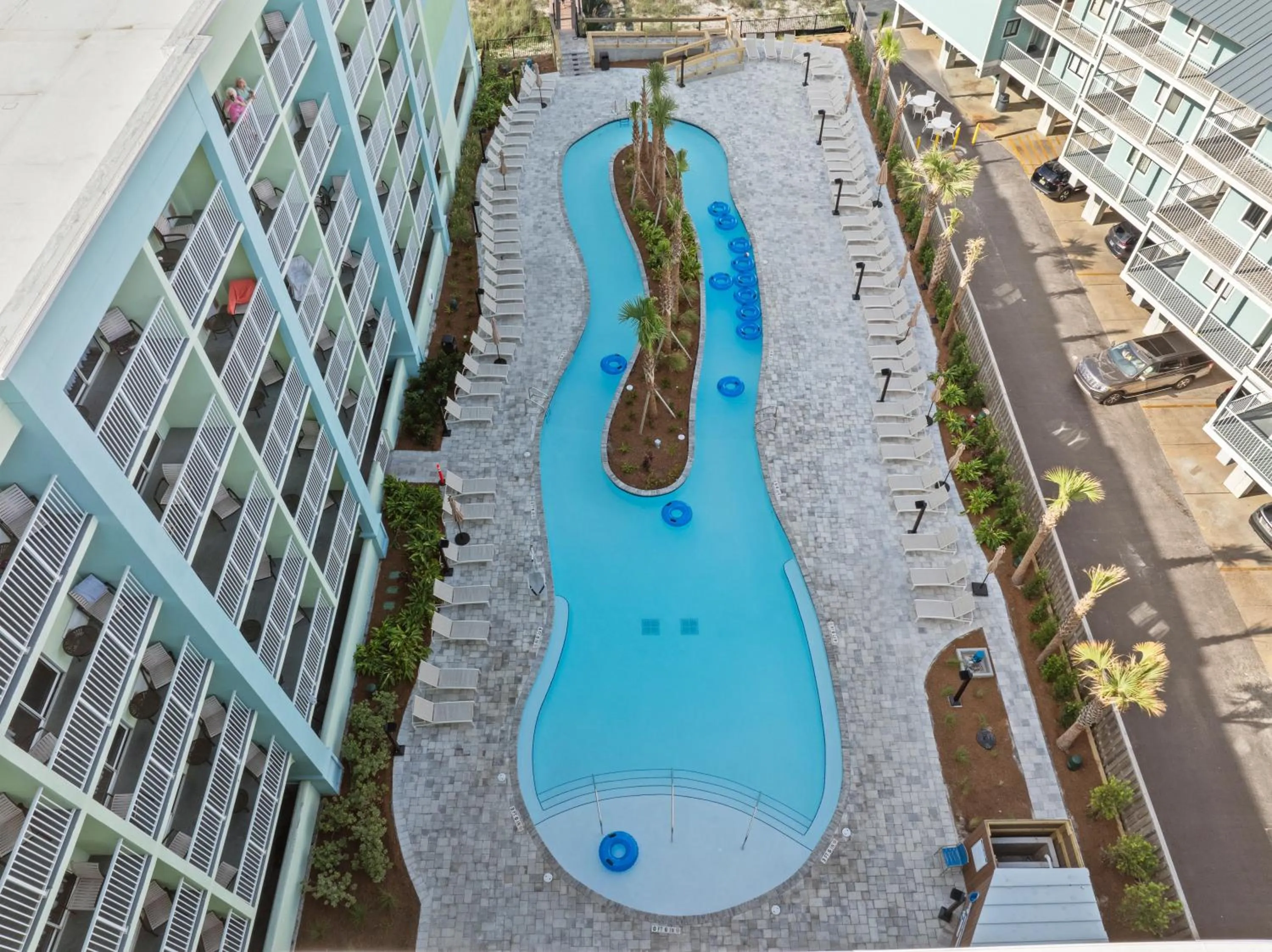 Pool view in Hilton Garden Inn Orange Beach