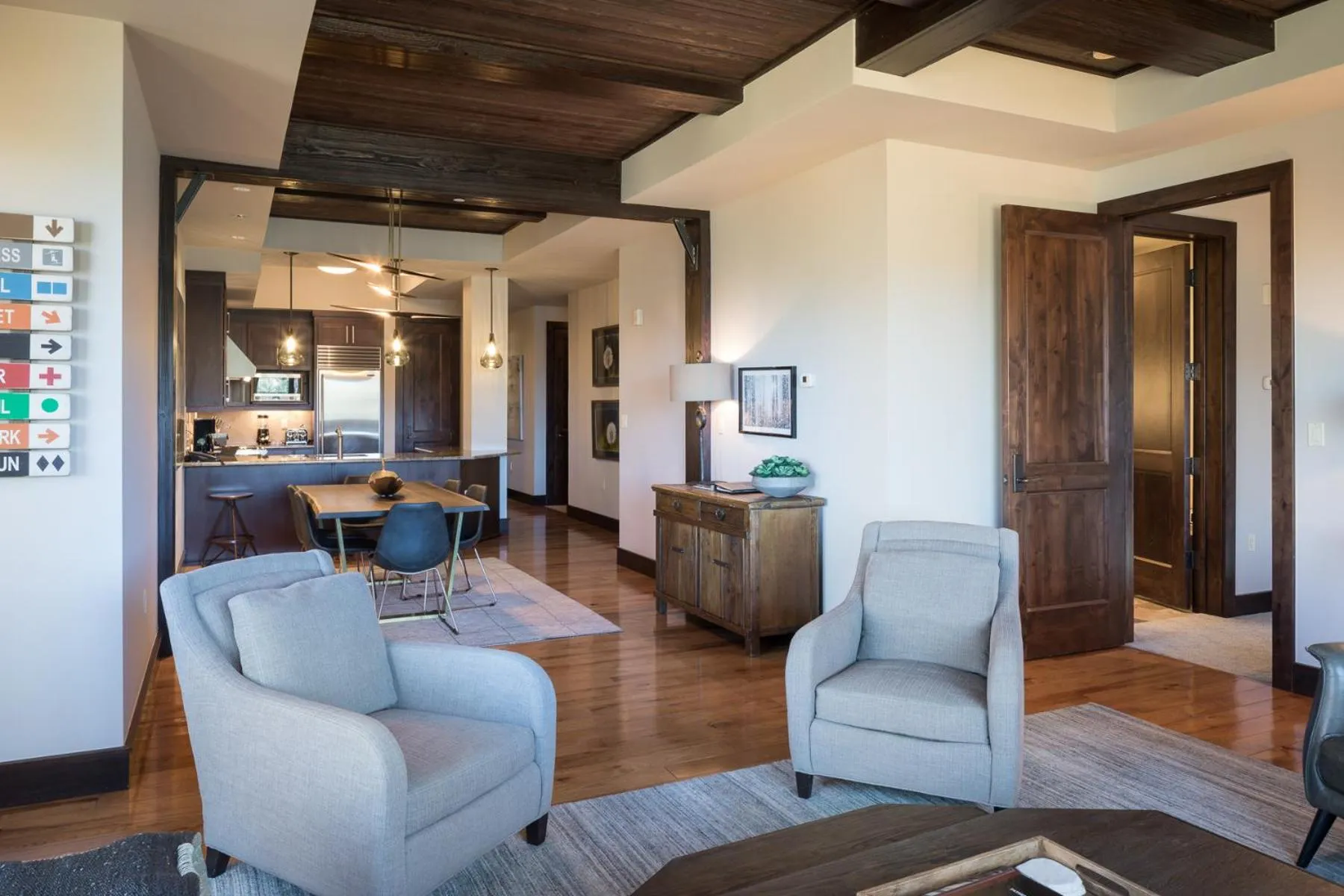 Living room in Lumiere by Dunton