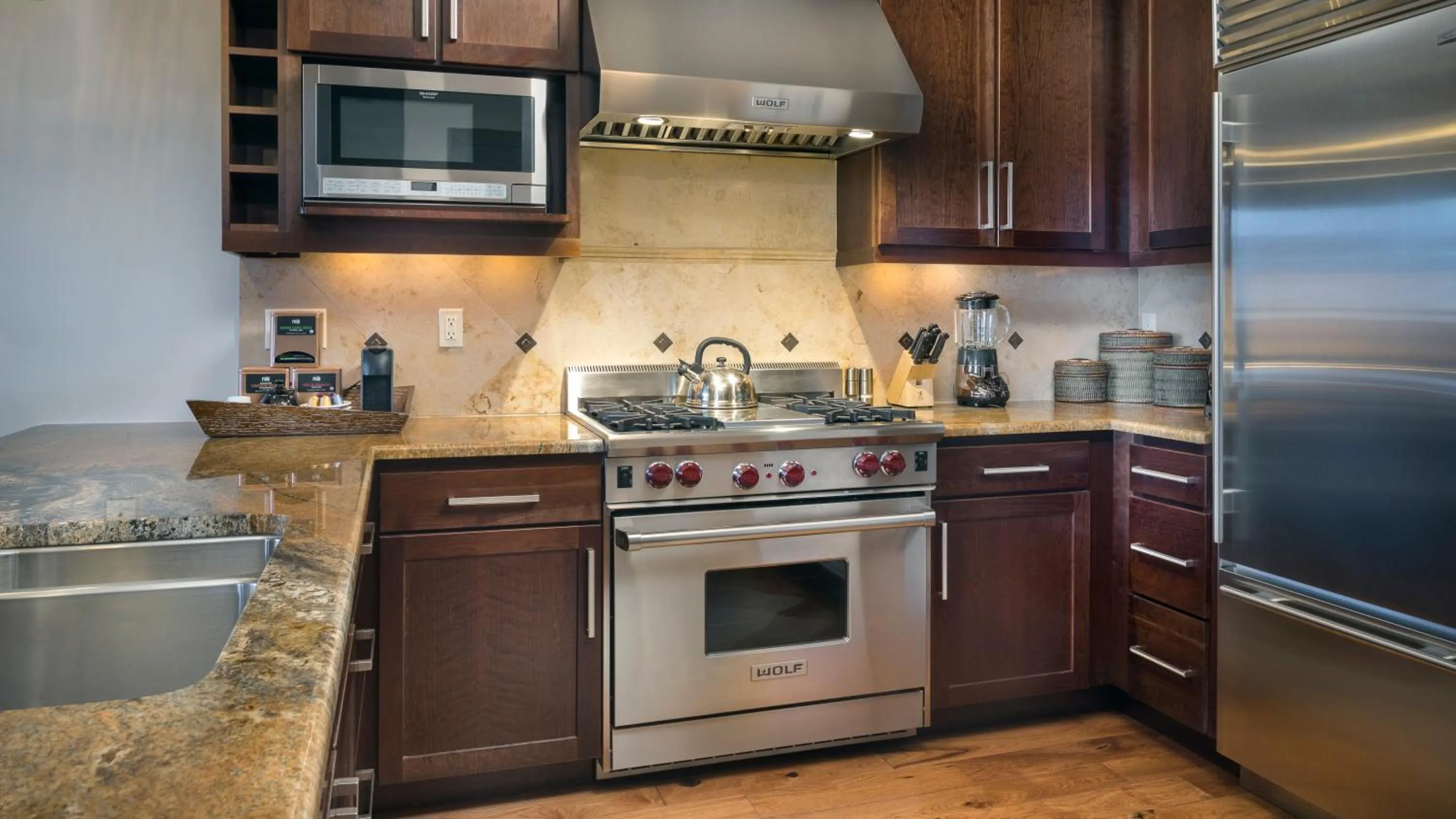 Kitchen or kitchenette in Lumiere by Dunton