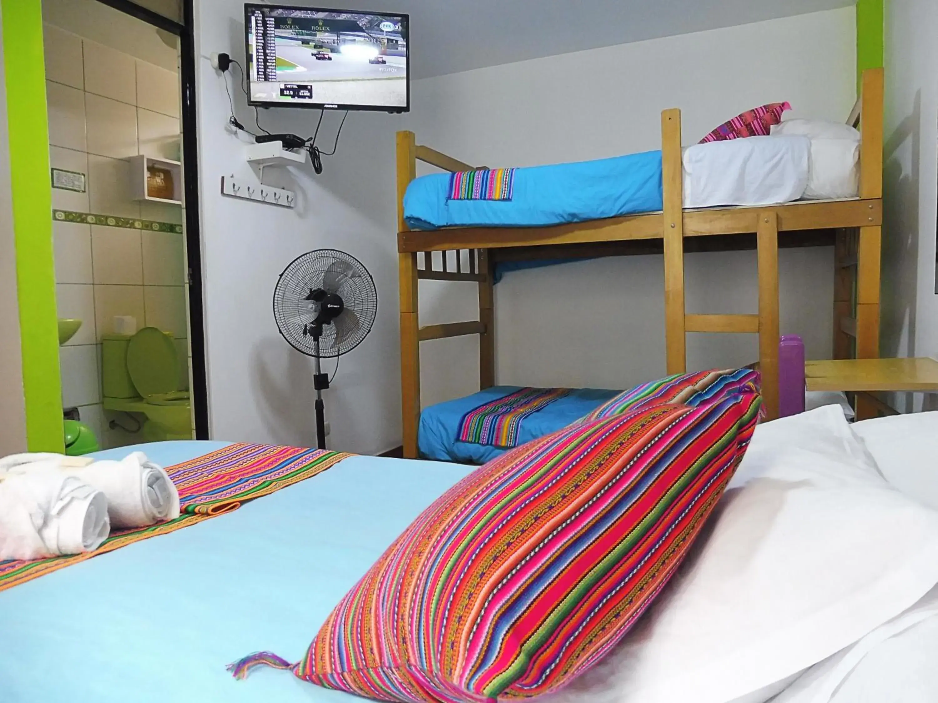 Standard Triple Room in Paypurix Hostel Lima Airport Standard Triple Room in Paypurix Hostel Lima Airport