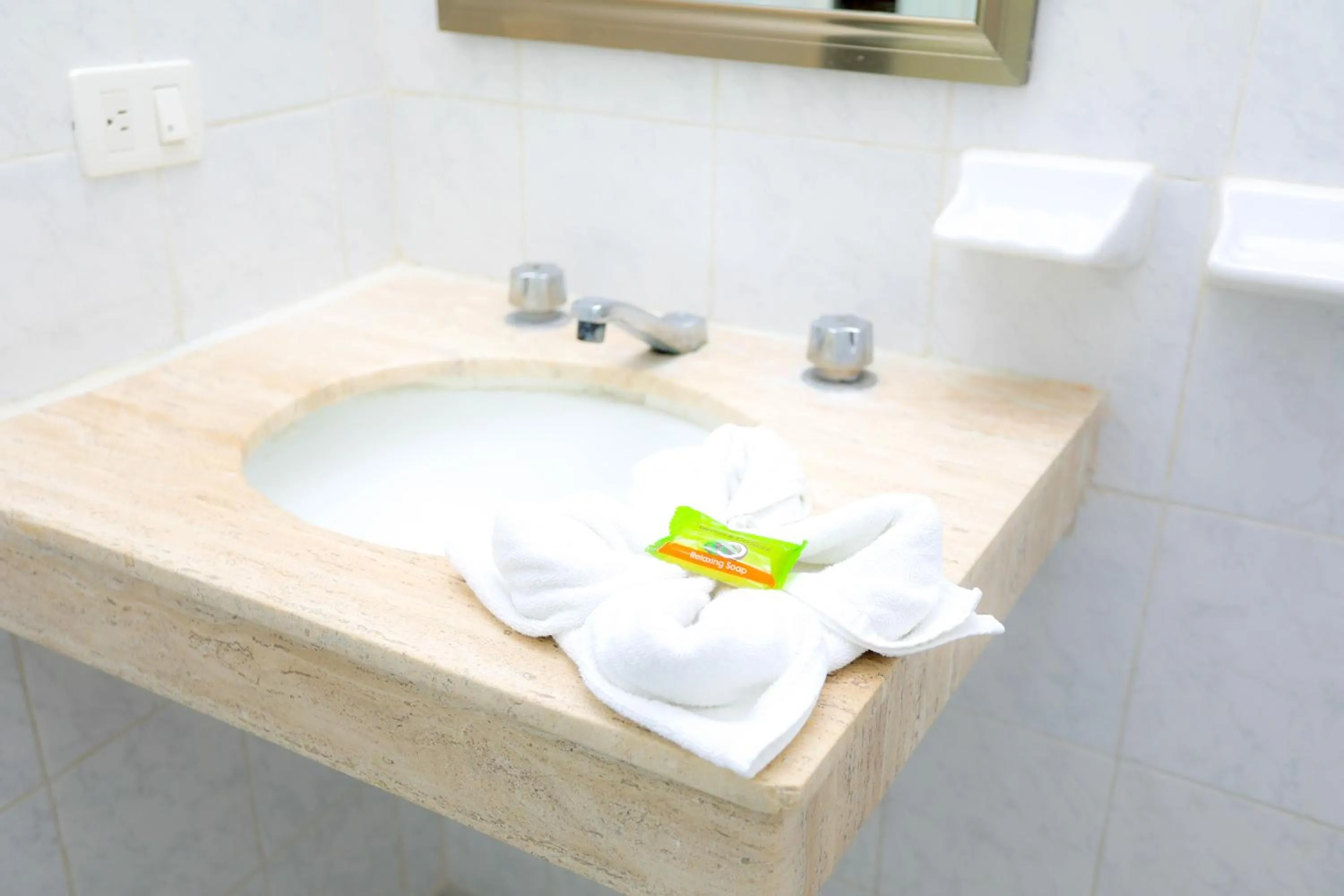 towels in Hotel Maria de Lourdes