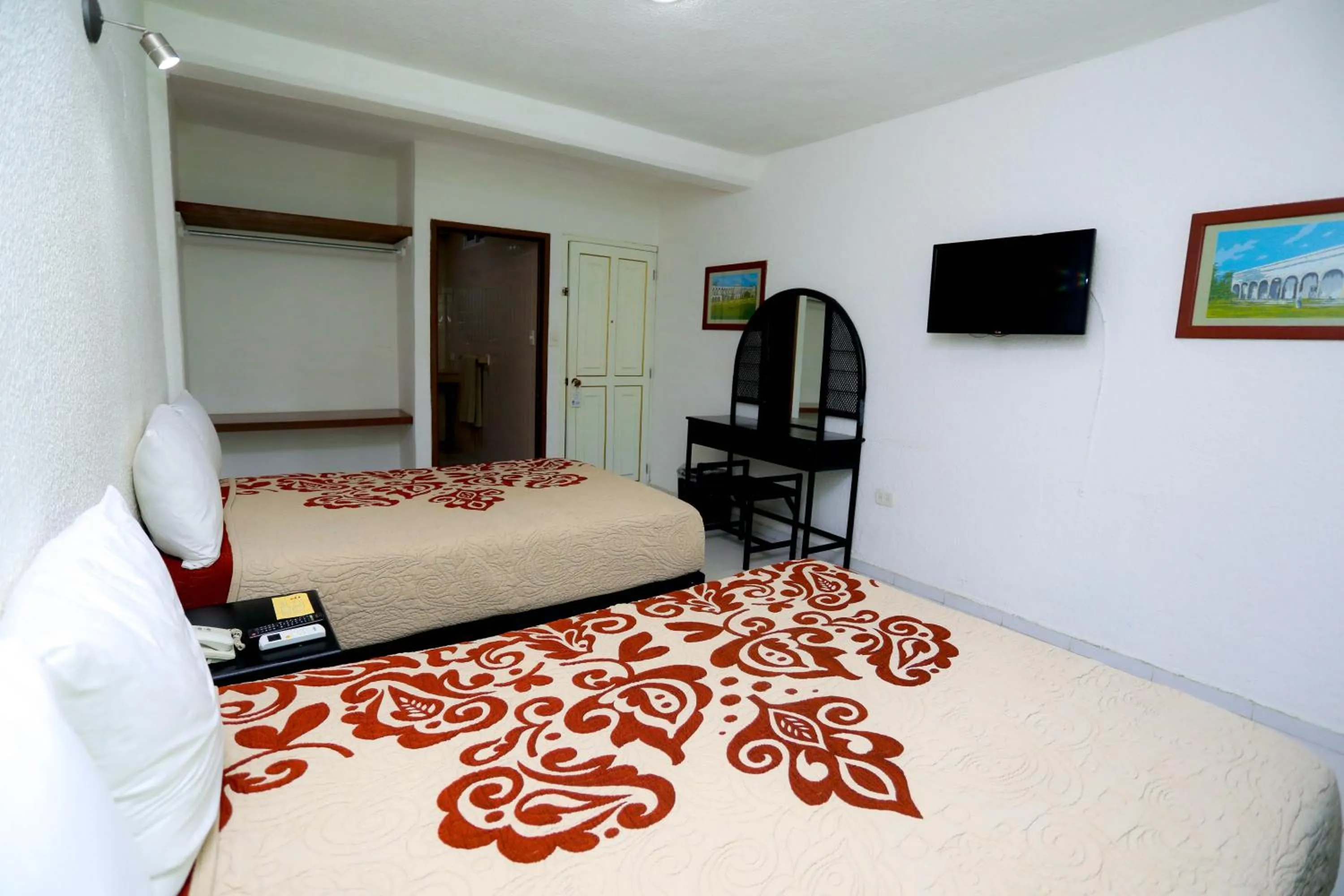 Bed in Hotel Maria de Lourdes