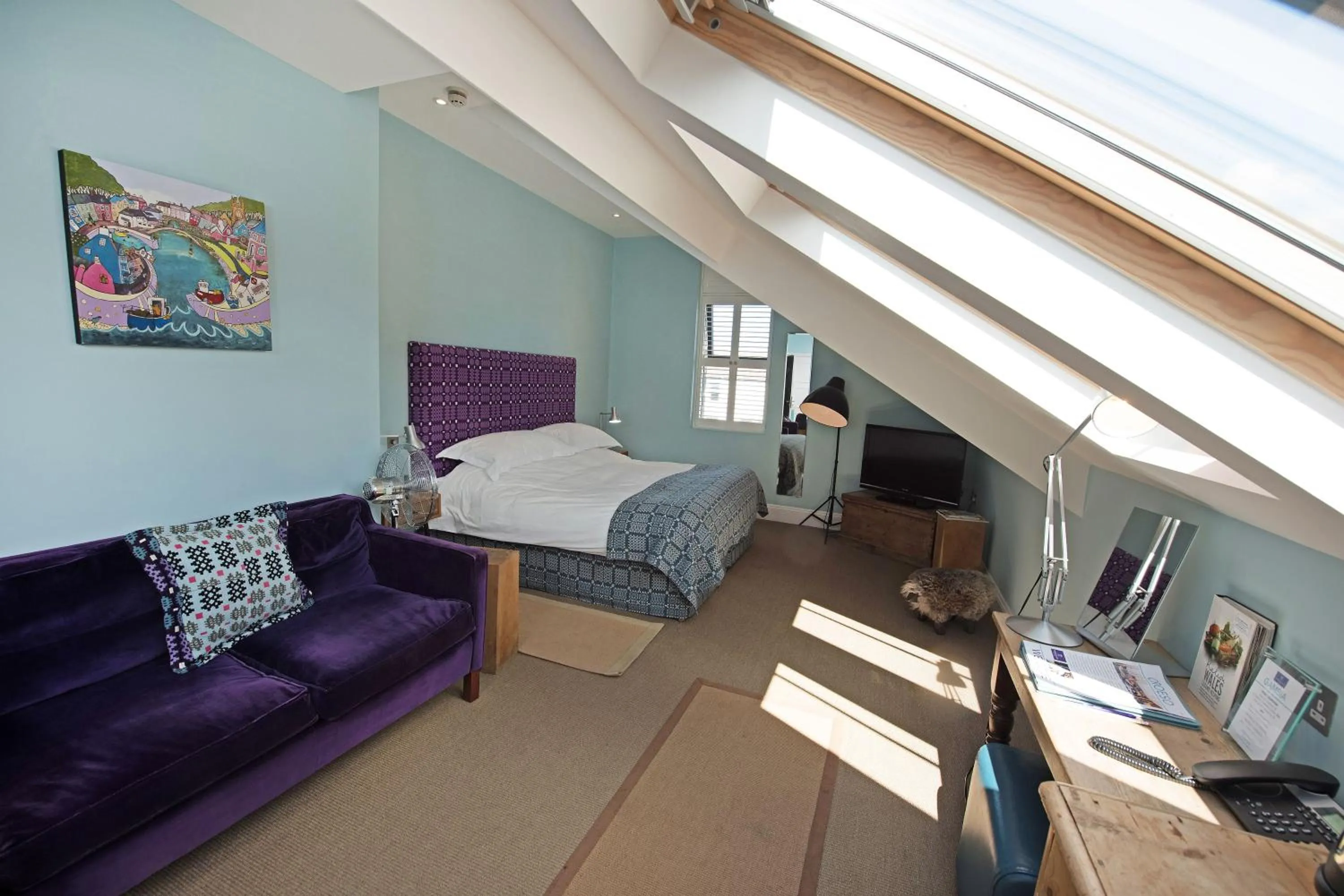 Bedroom in Harbourmaster Hotel