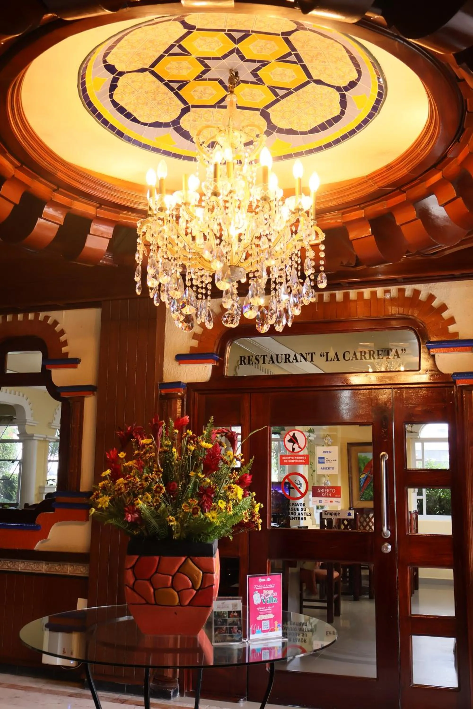 Lobby or reception in Hotel Báez Carrizal