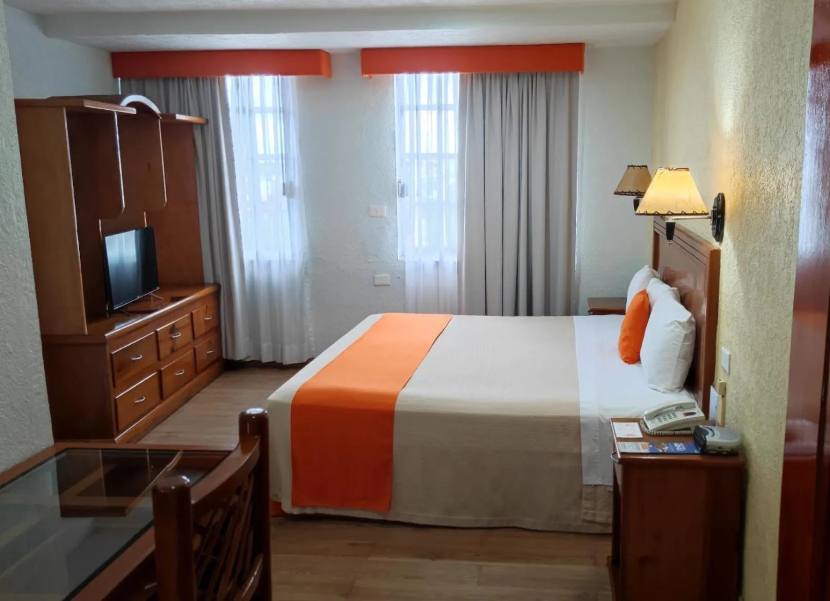 Bed in Hotel Báez Carrizal