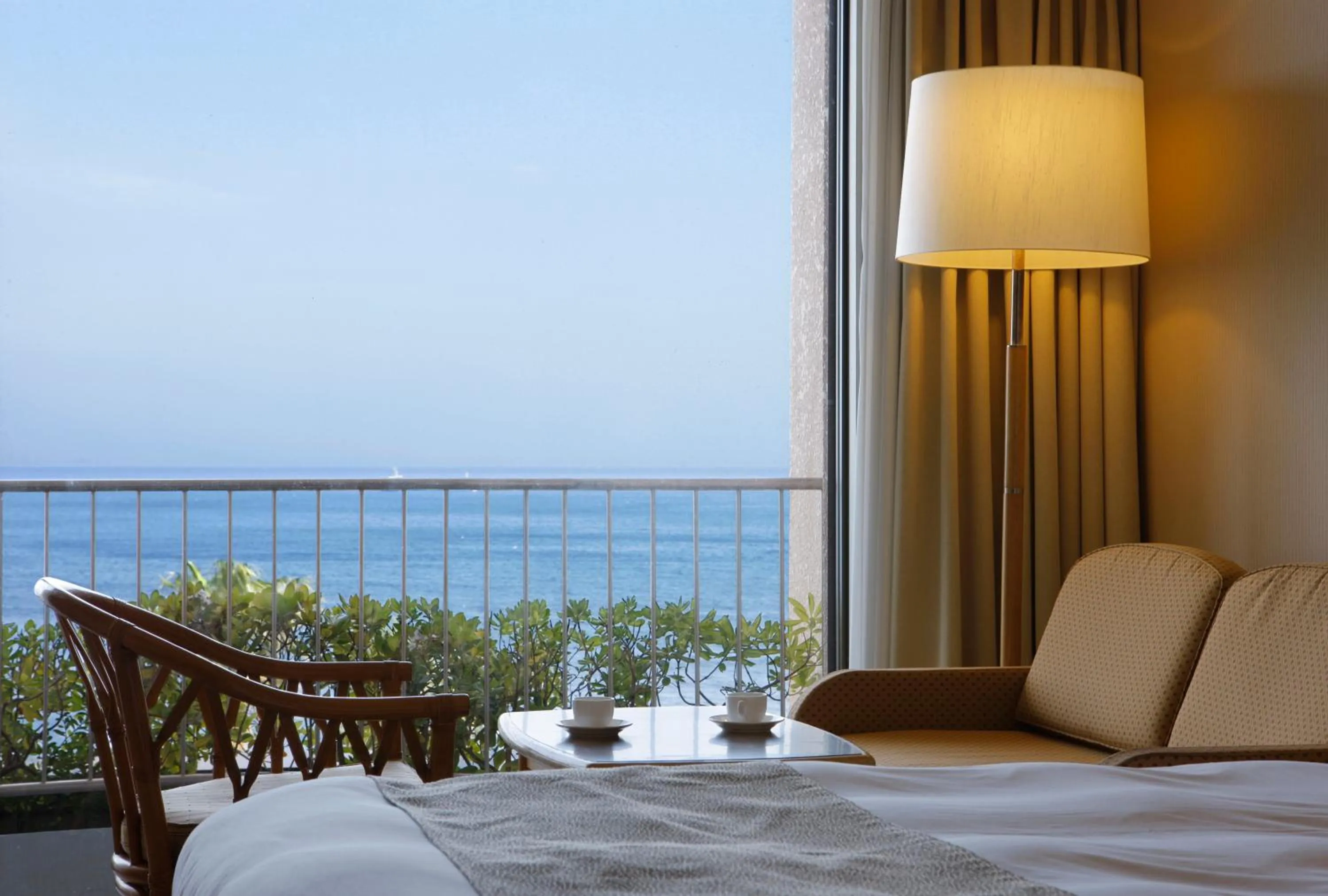 View (from property/room), Bed in Izu Imaihama Tokyu Hotel